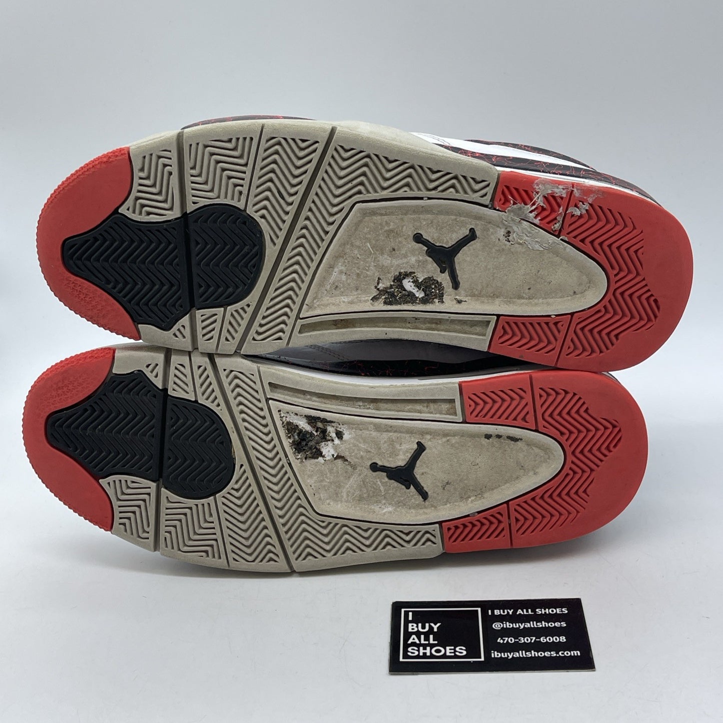 Size 11 - Jordan 4 Retro Pale Citron, Bright Crimson 2019 Leather (308497-116)