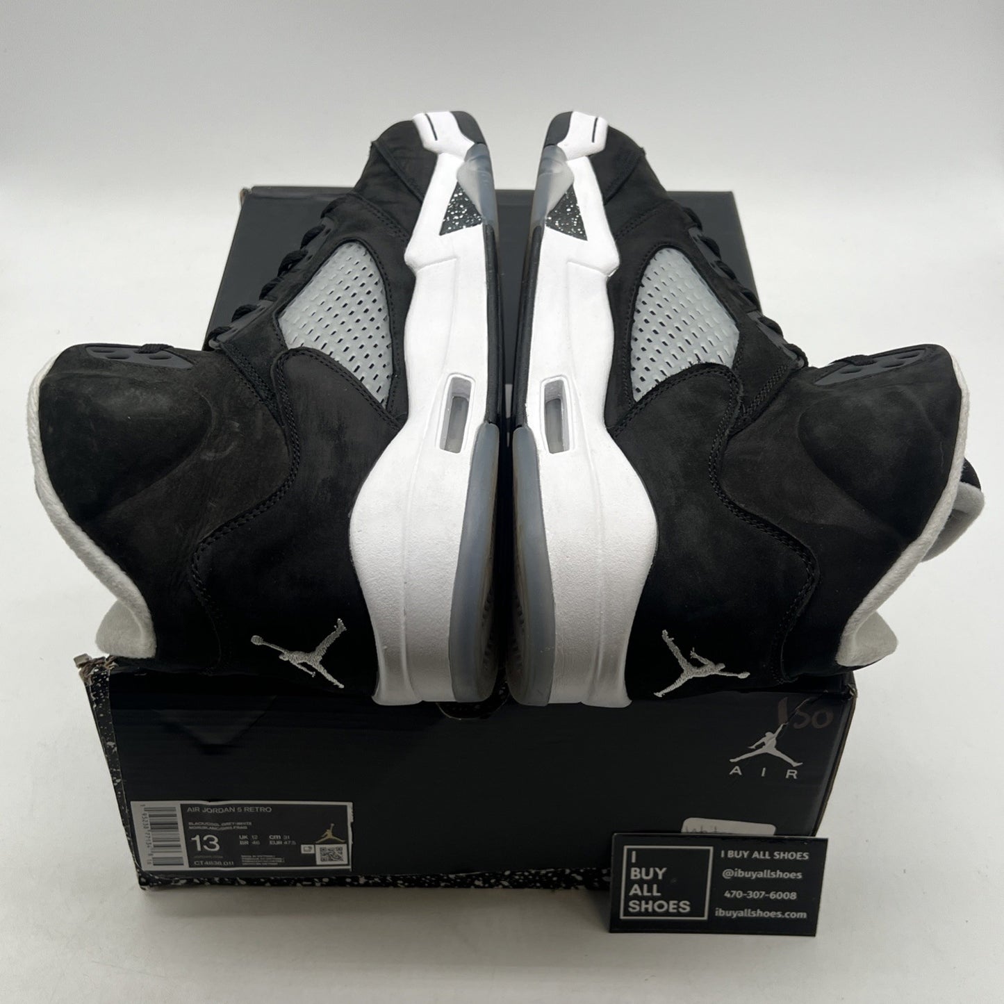 Size 13 - Air Jordan 5 Retro Mid Oreo (CT4838-011)