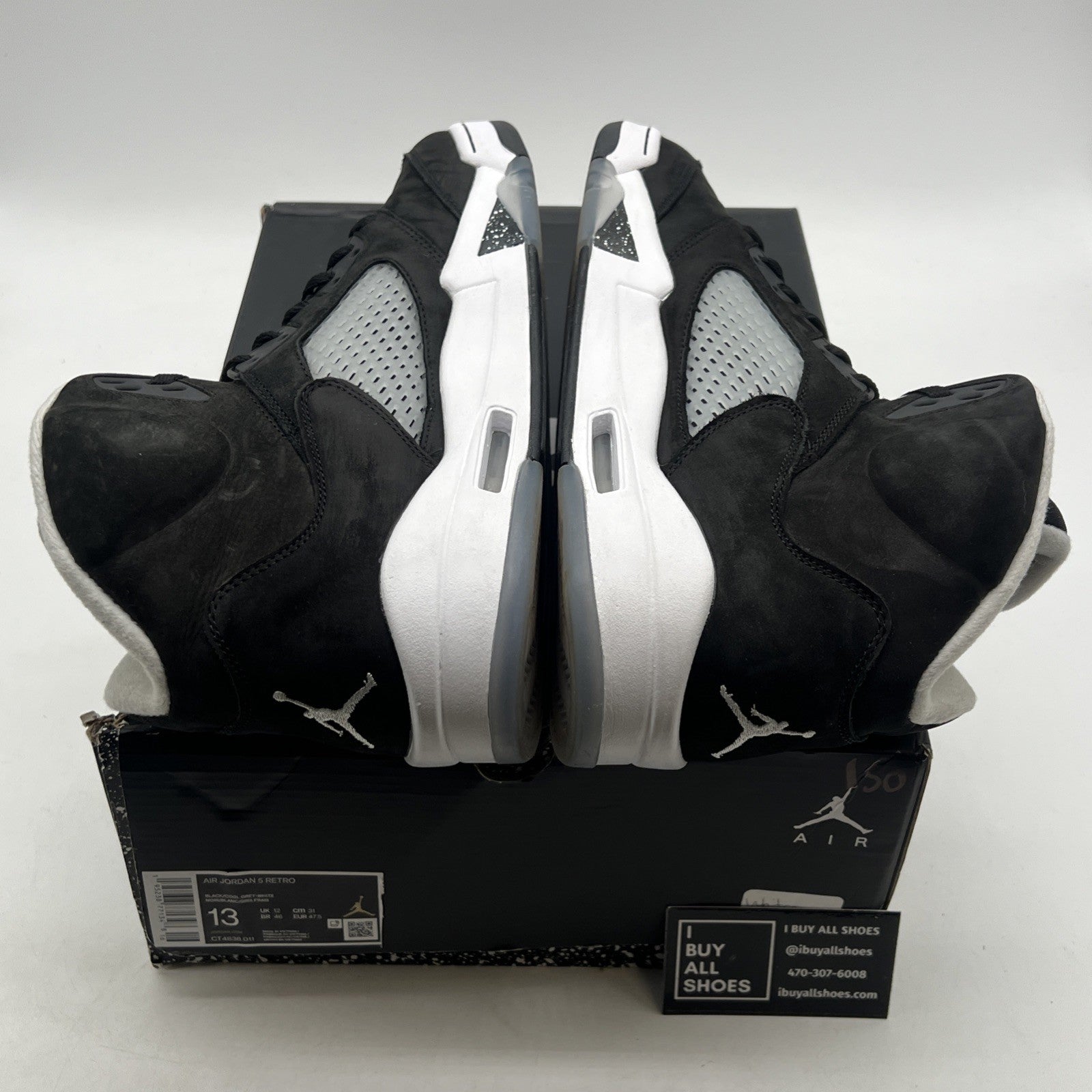 Size 13 - Air Jordan 5 Retro Mid Oreo (CT4838-011)