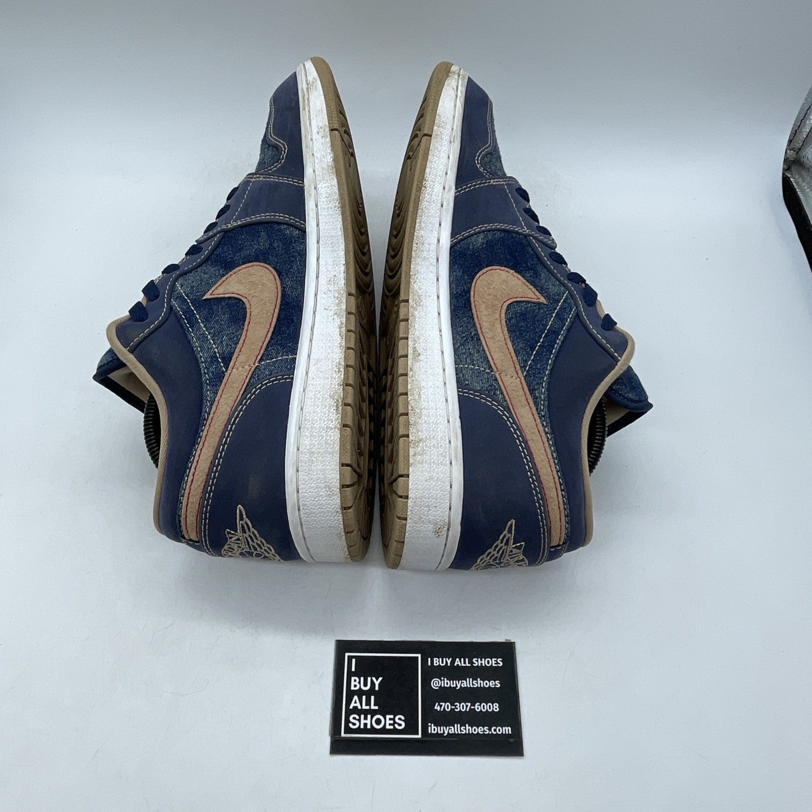 Size 11 - Air Jordan 1 SE Low Denim (DH1259-400)