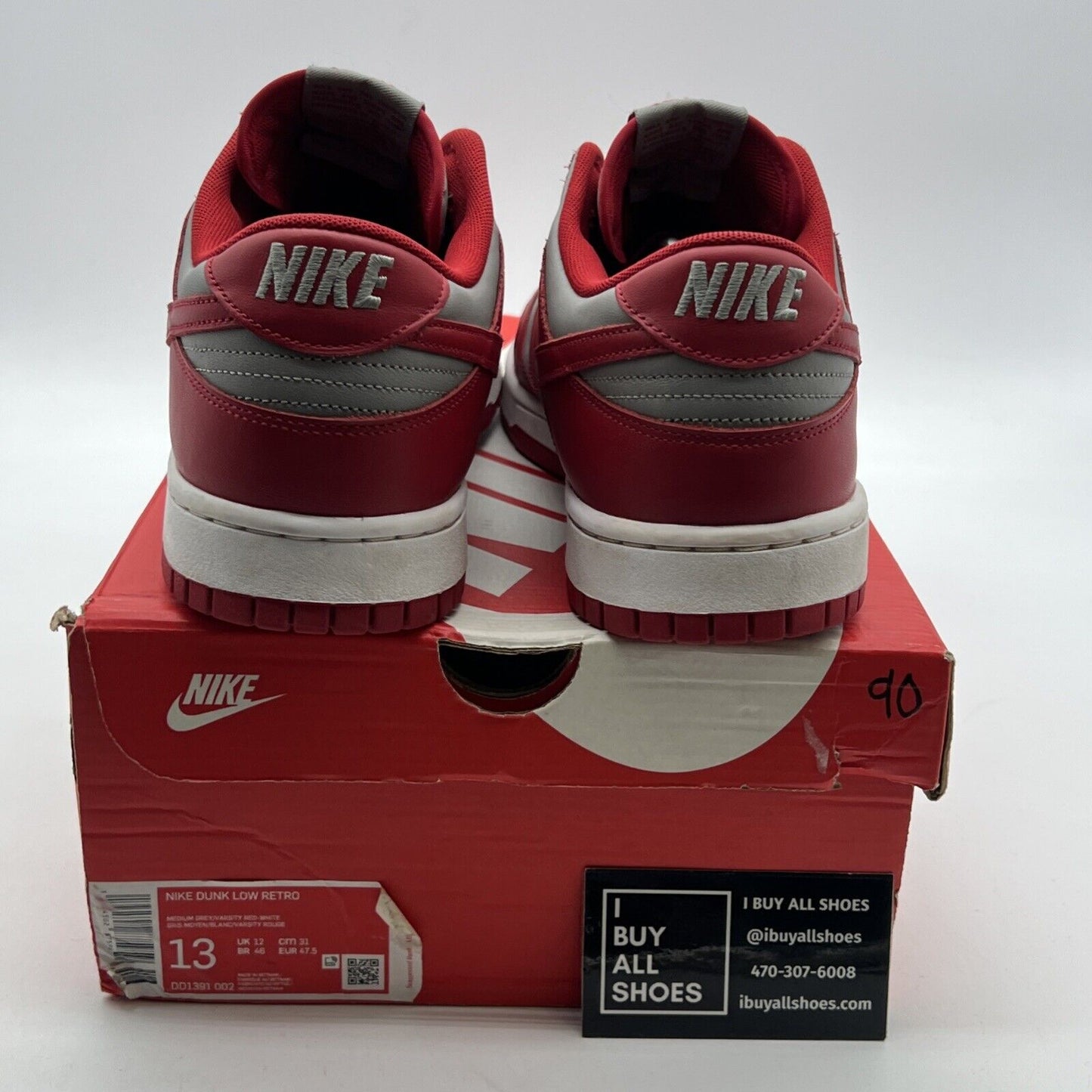 Size 13 - Nike Dunk Low SP UNLV 2021 (DD1391-002)