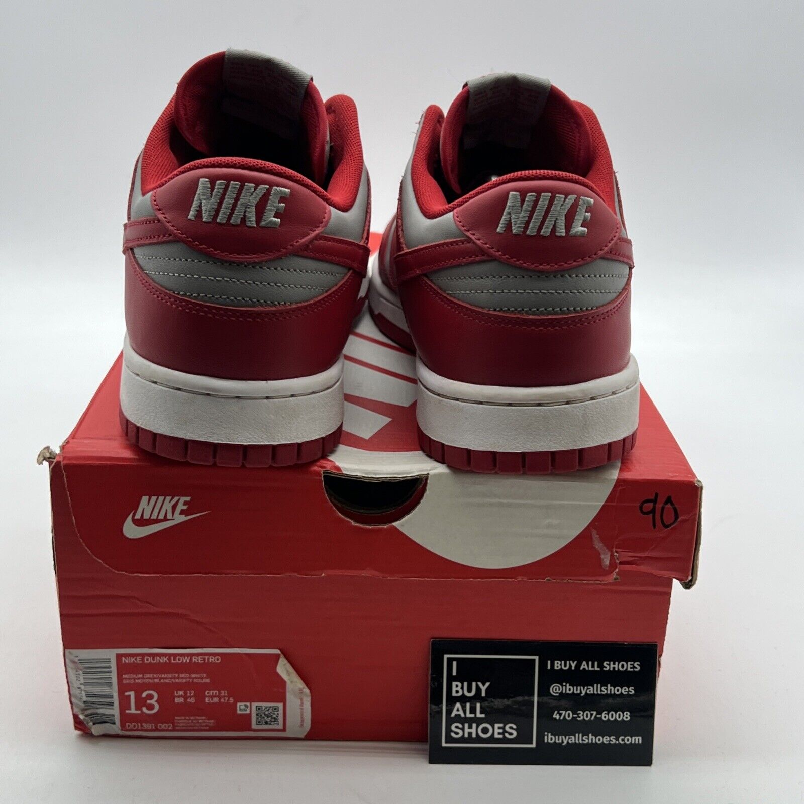 Size 13 - Nike Dunk Low SP UNLV 2021 (DD1391-002)