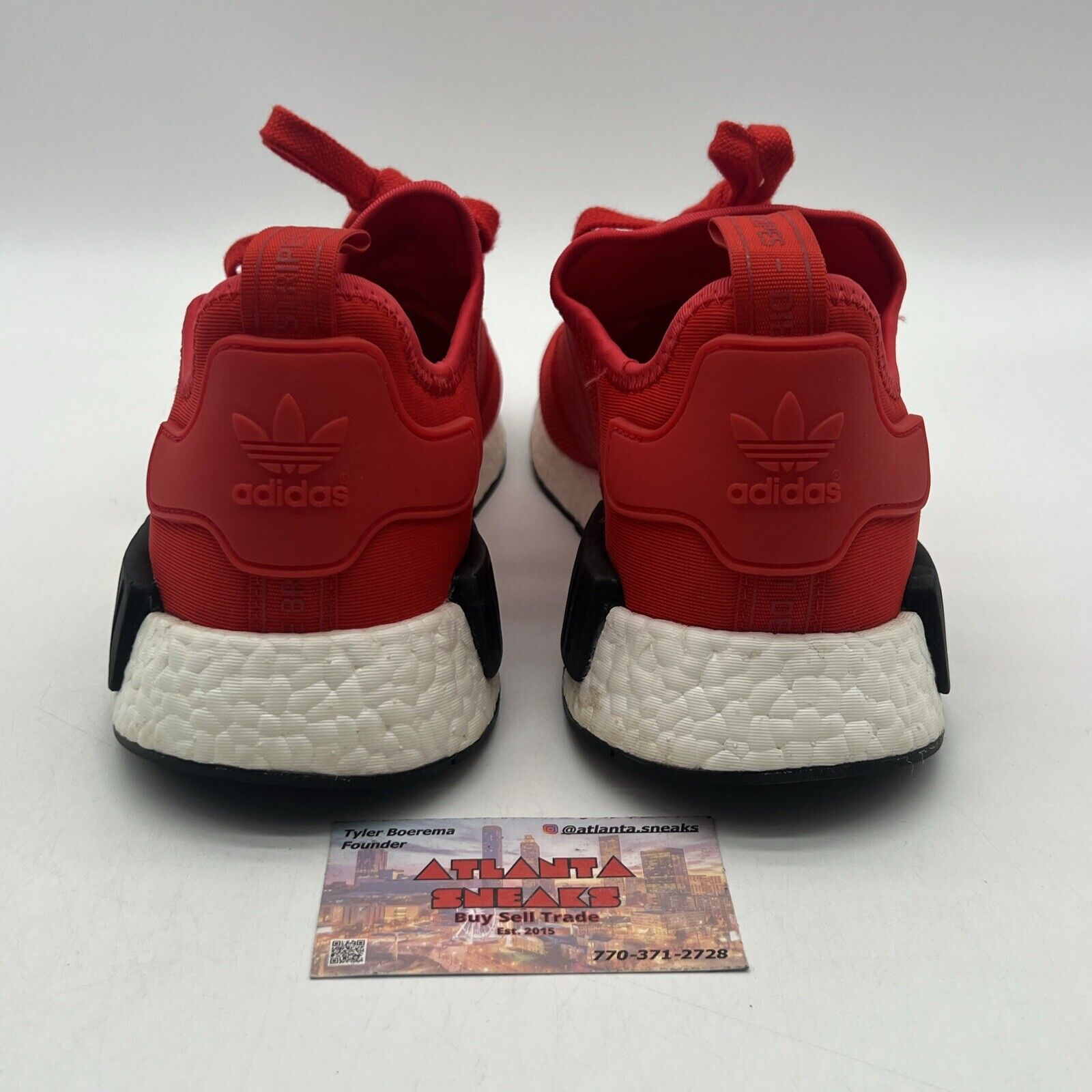 Size 12 - adidas NMD_R1 Clear Red White Black (BB1970)