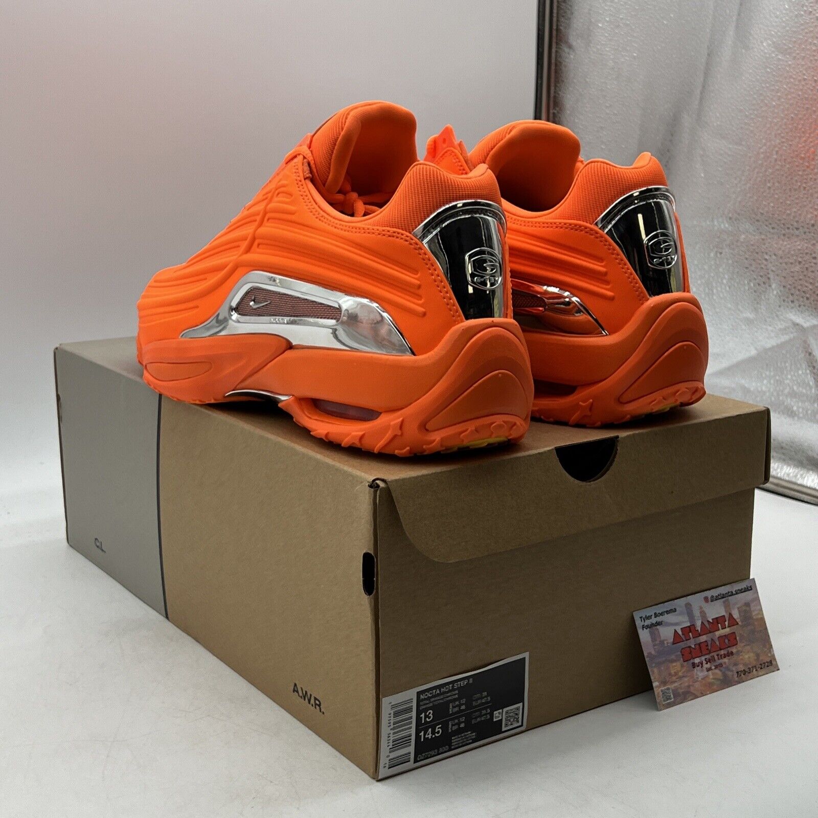 Size 13 - Nike NOCTA x Hot Step 2 Total Orange (DZ7293-800)