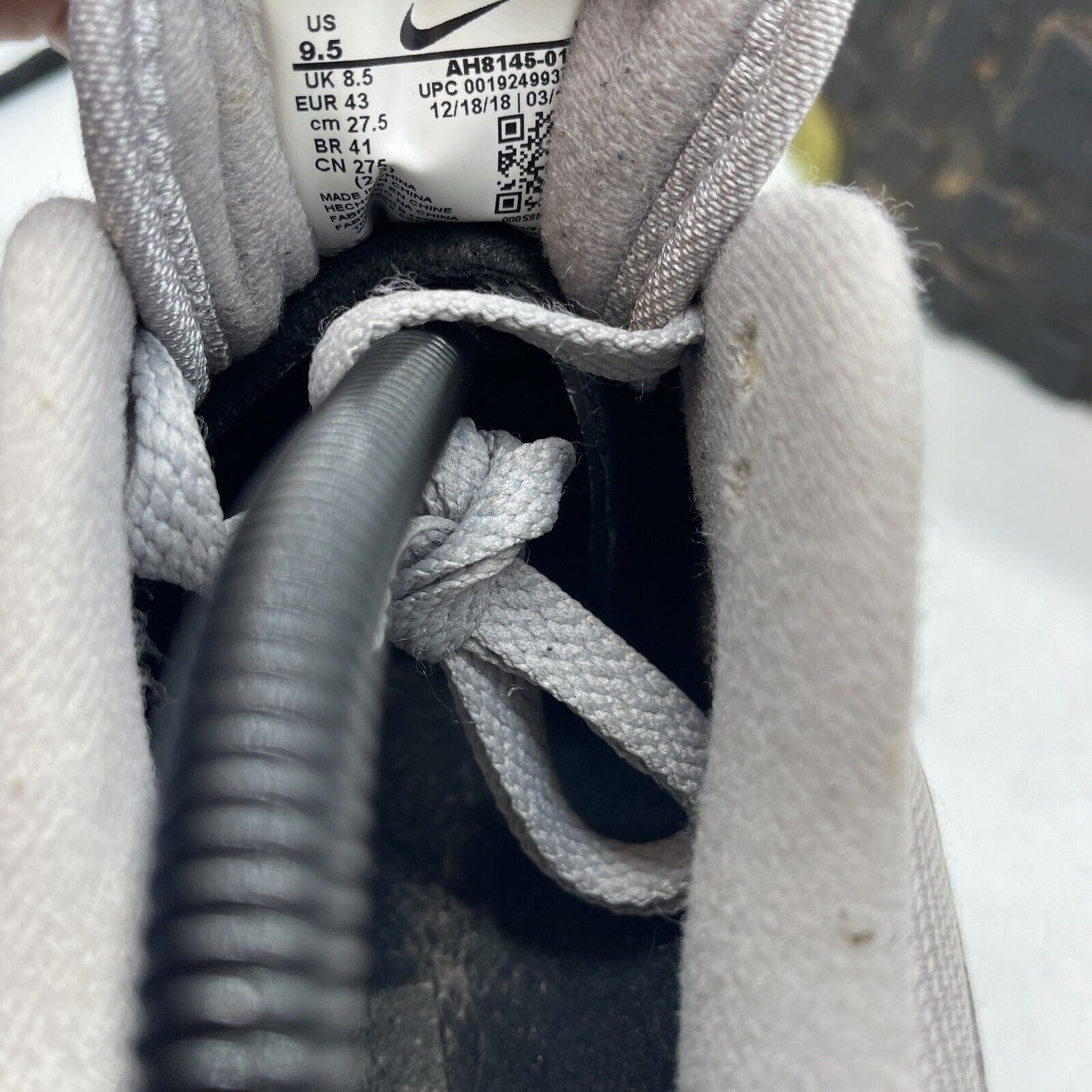 Size 9.5 - Nike Air Max 1 Grey Mint Green Suede Grey Leather (AH8145-015)