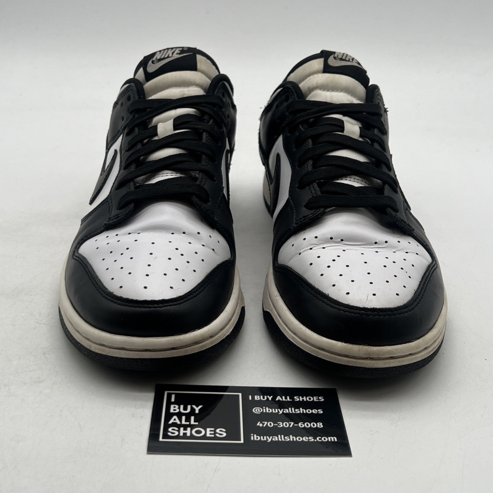 Size 9 - Nike Dunk Low Black White (DD1391-100)