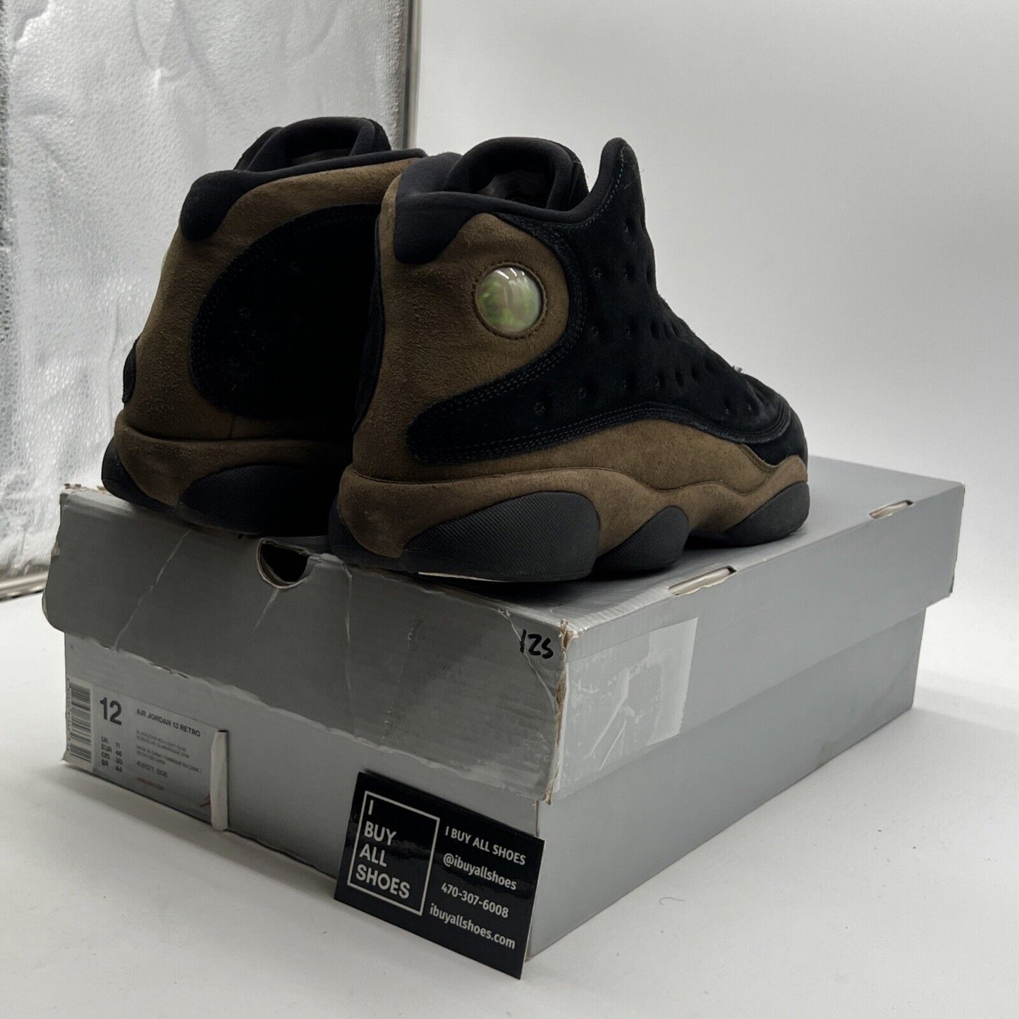 Size 12 - Air Jordan 13 Retro Olive (414571-006)