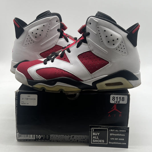 Size 10 - Air Jordan 6 Retro 2014 Carmine (384664-160)