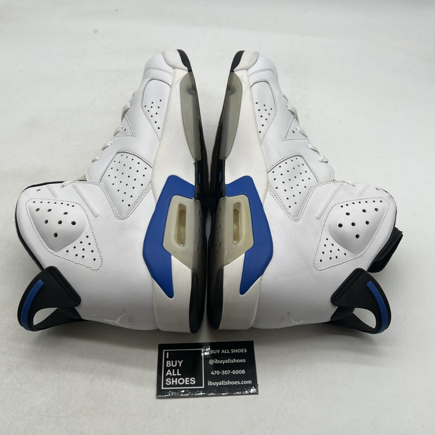 Size 14 - Air Jordan 6 Retro 2014 Sport Blue (384664-107)