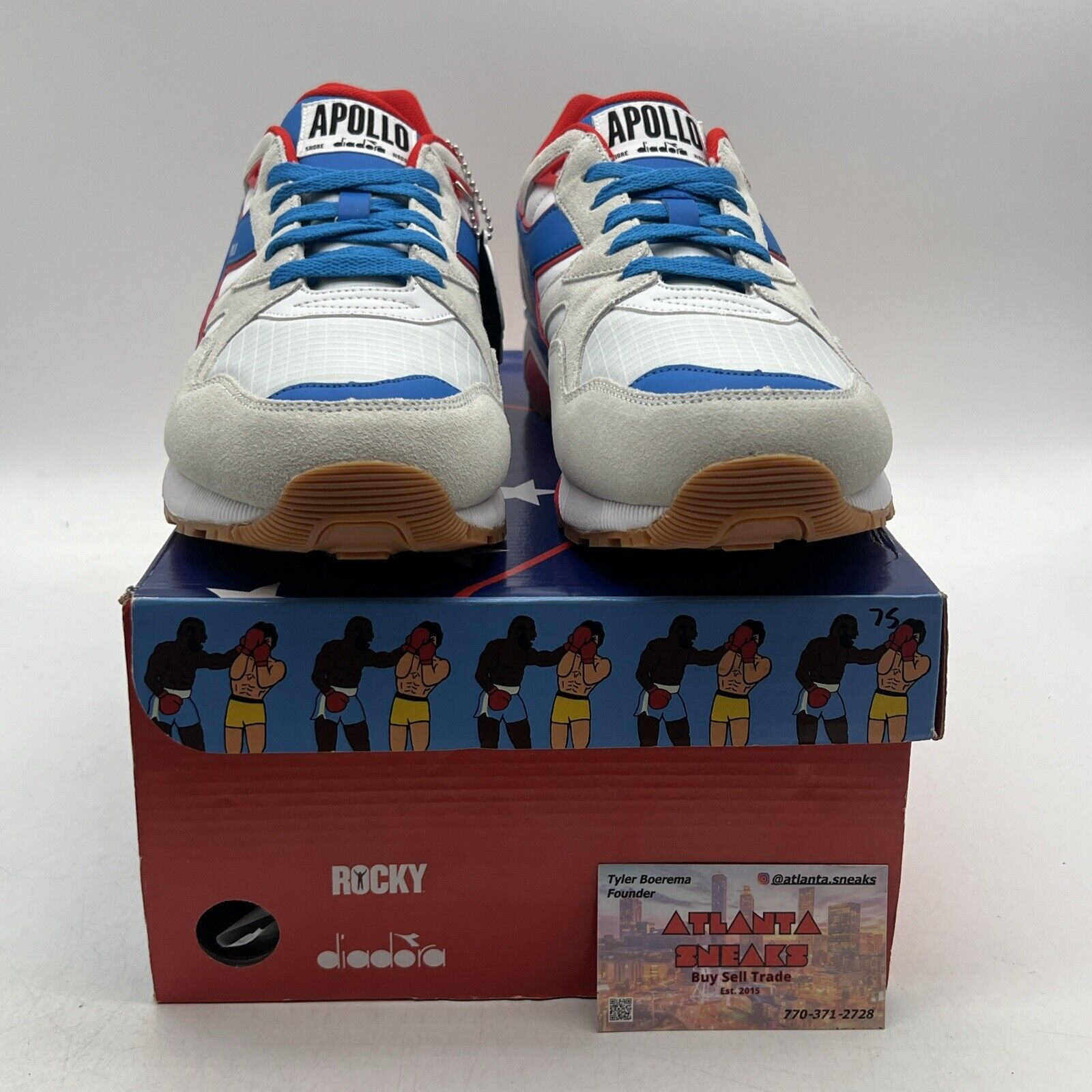 Size 12 - Diadora N9002 Rocky Balboa Sagas 45th Anniversary Apollo Creed