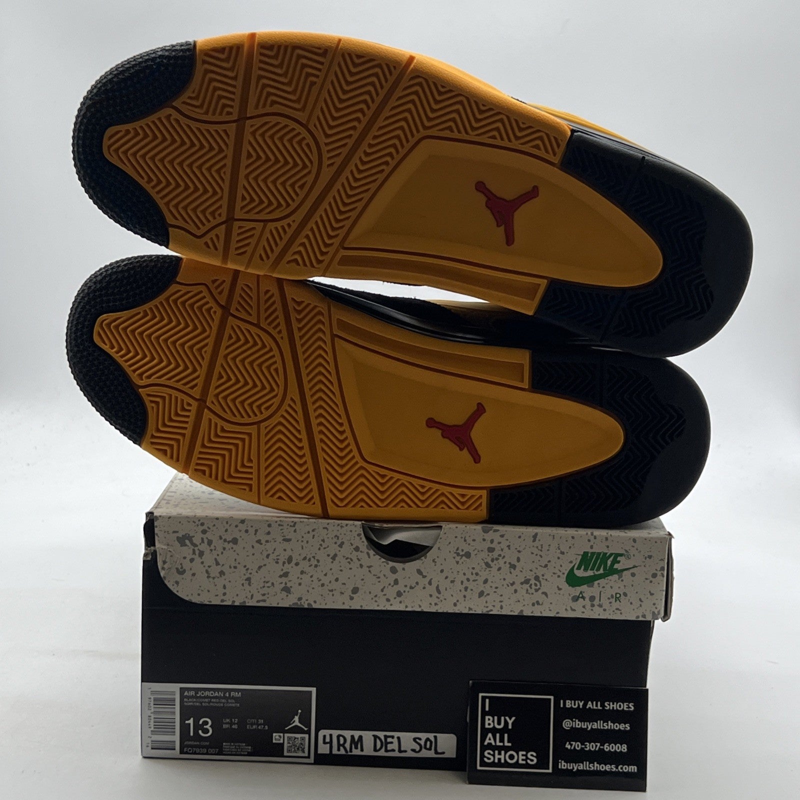 Size 13 - Air Jordan 4 RM Bruce Lee (FQ7939-007)