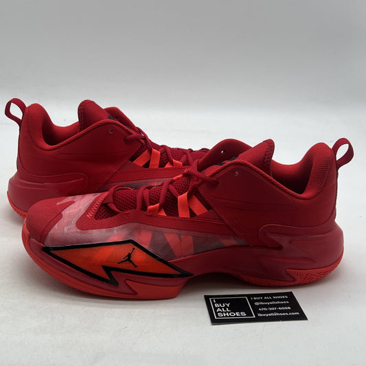Size 14 - Nike Mens Jordan One Take 3 Red Basketball Shoes (DC7701-606)