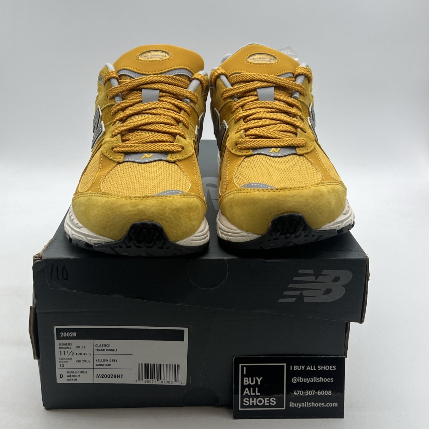 Size 11.5 - New Balance 2002R Egg yolk (M2002RHT)