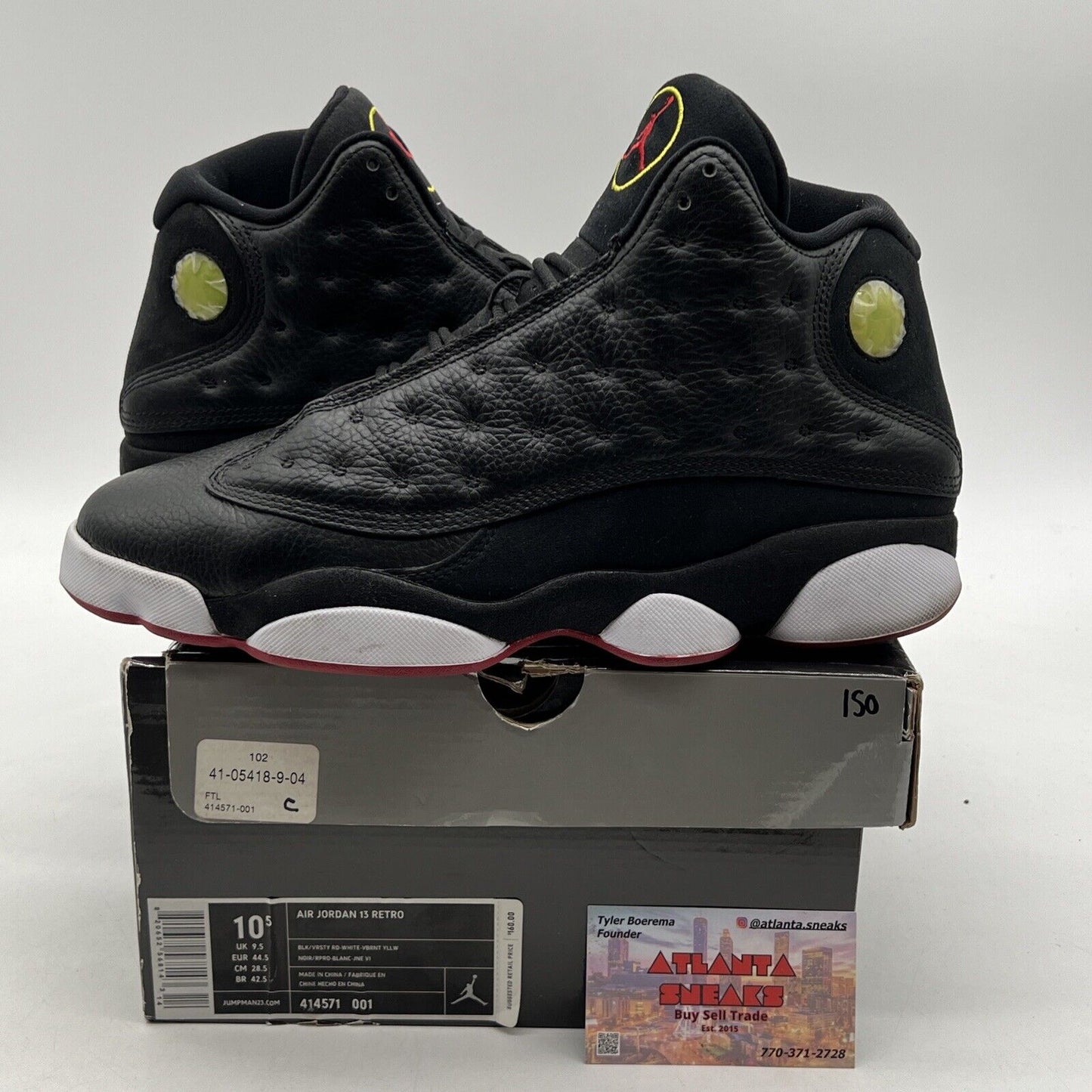 Size 10.5 - Air Jordan 13 Retro 2011 Playoff (414571-001)