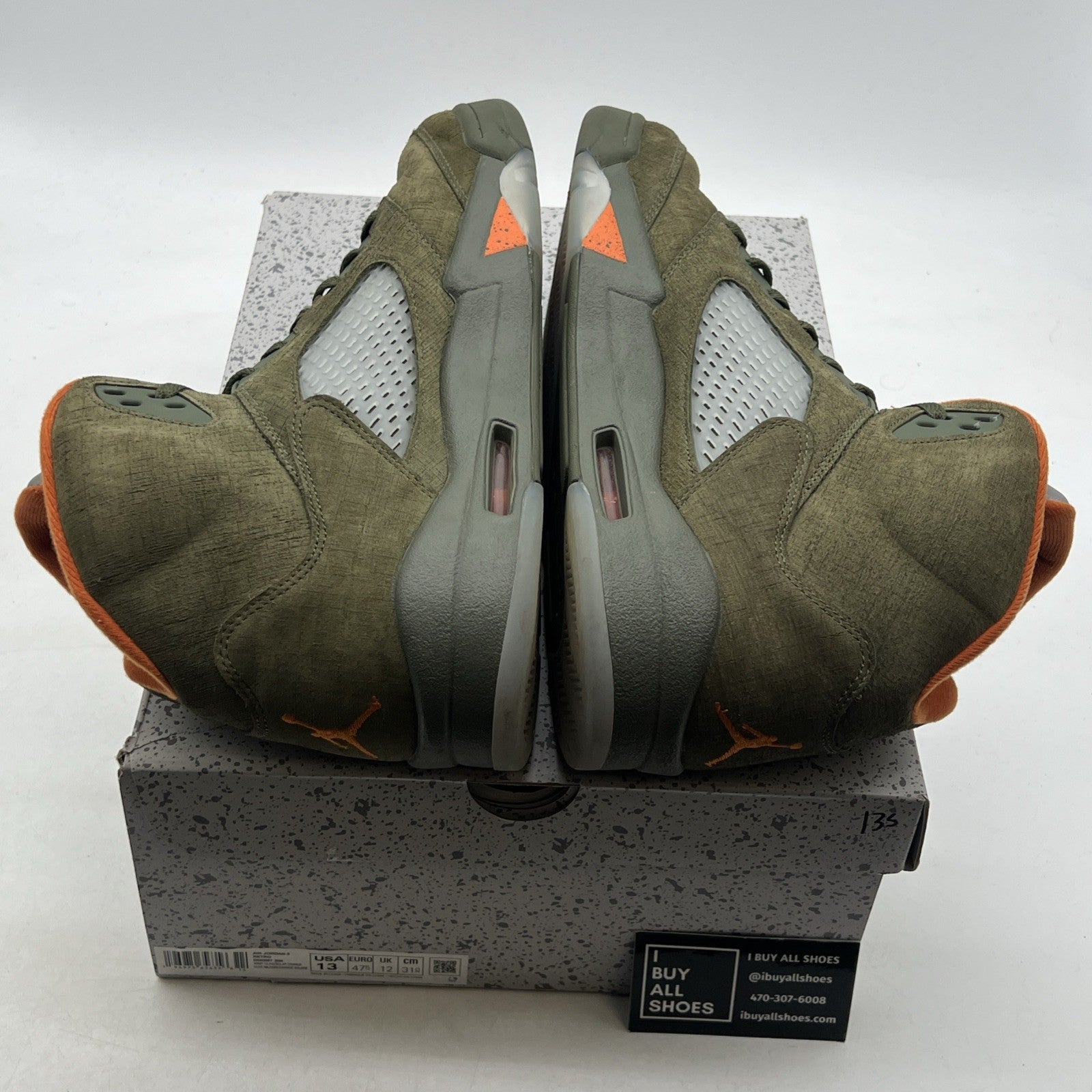 Size 13 - Air Jordan 5 Retro 2024 Olive (DD0587-308)