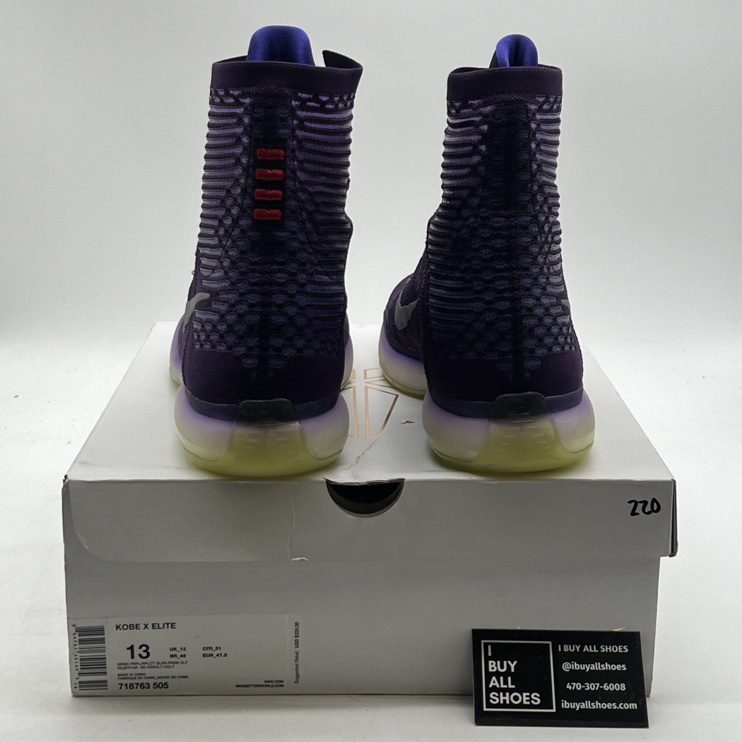 Size 13 - Nike Kobe 10 Elite Team (718763-505)