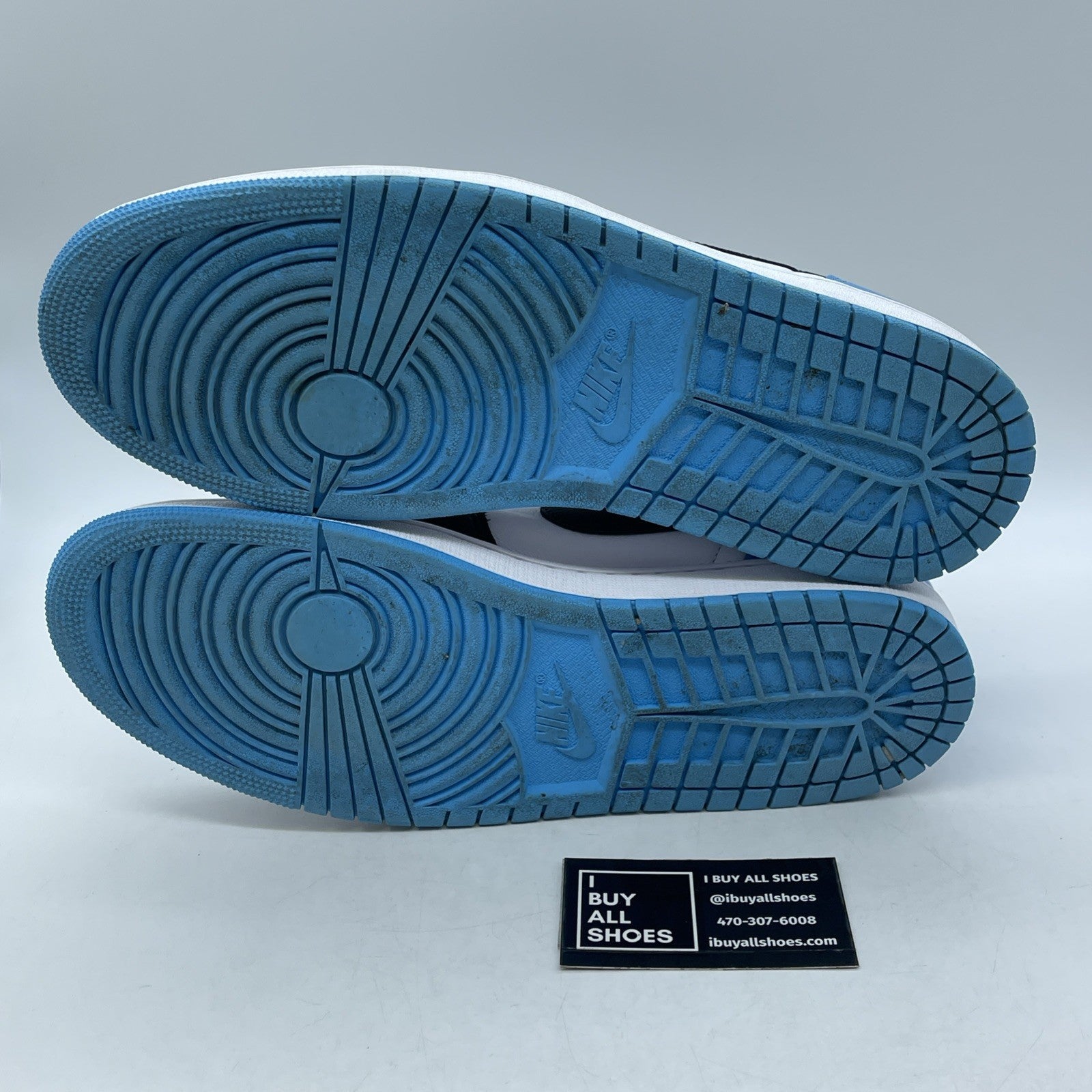 Size 11.5 - Air Jordan 1 Retro OG Low UNC Blue Black White Leather (CZ0790-104)