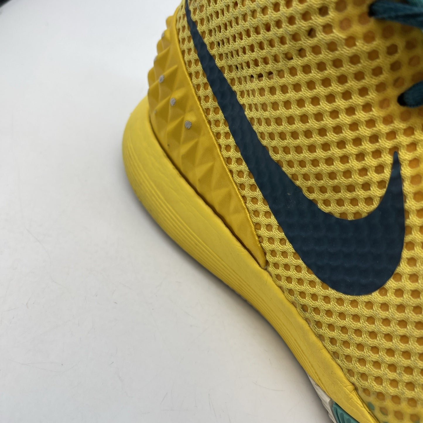 Size 11 - Nike Kyrie 1 Letterman Blue Yellow Suede Leather (705277-737)
