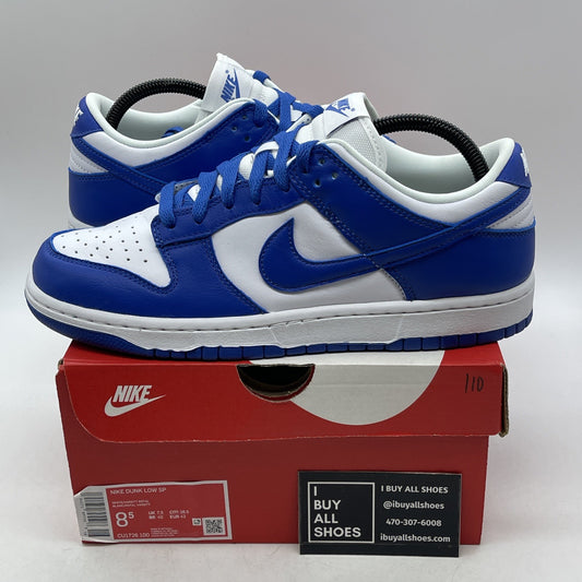 Size 8.5 - Nike Dunk Low Retro SP Kentucky 2020 (CU1726-100)