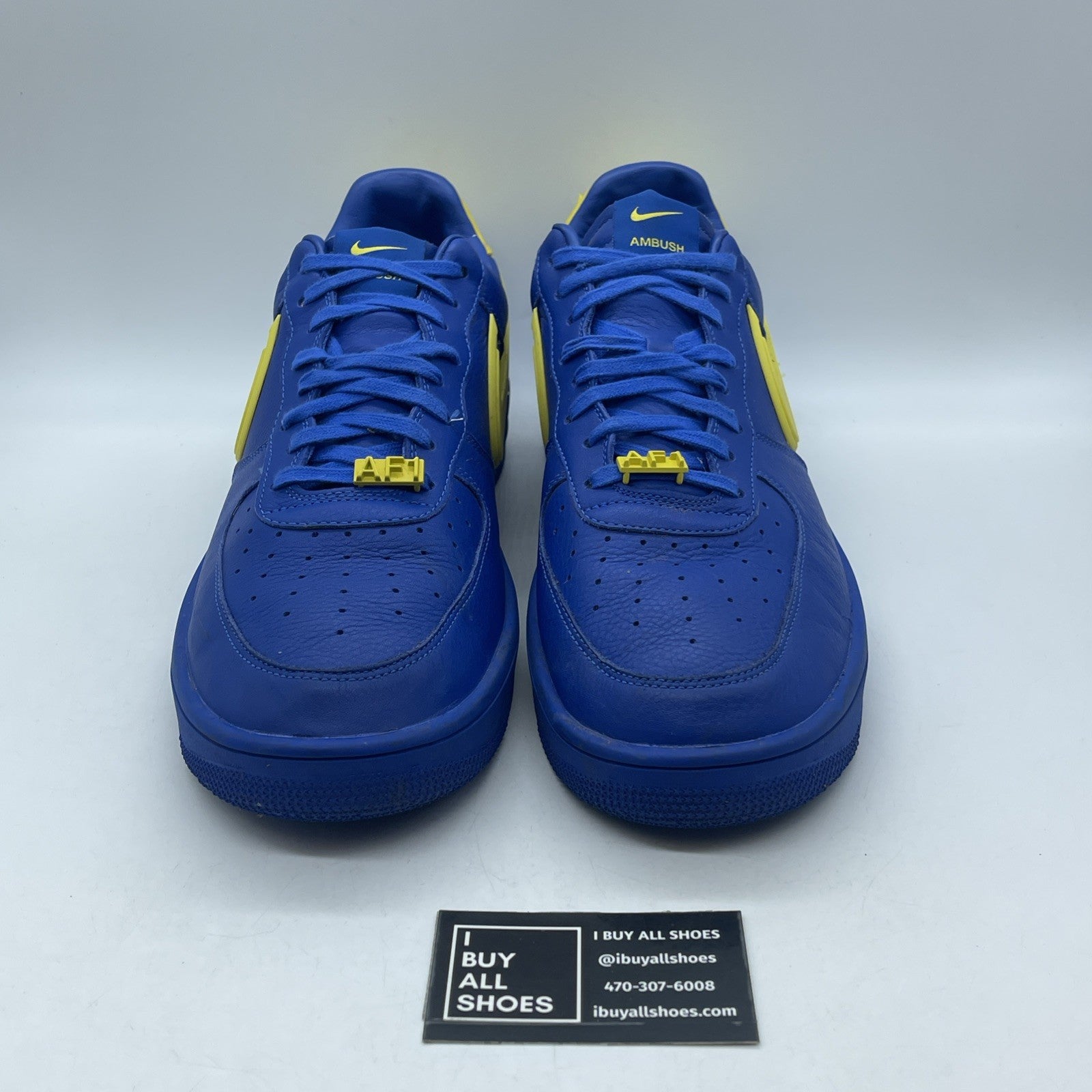 Size 15 - Nike AMBUSH x Air Force 1 Low Game Royal (DV3464-400)