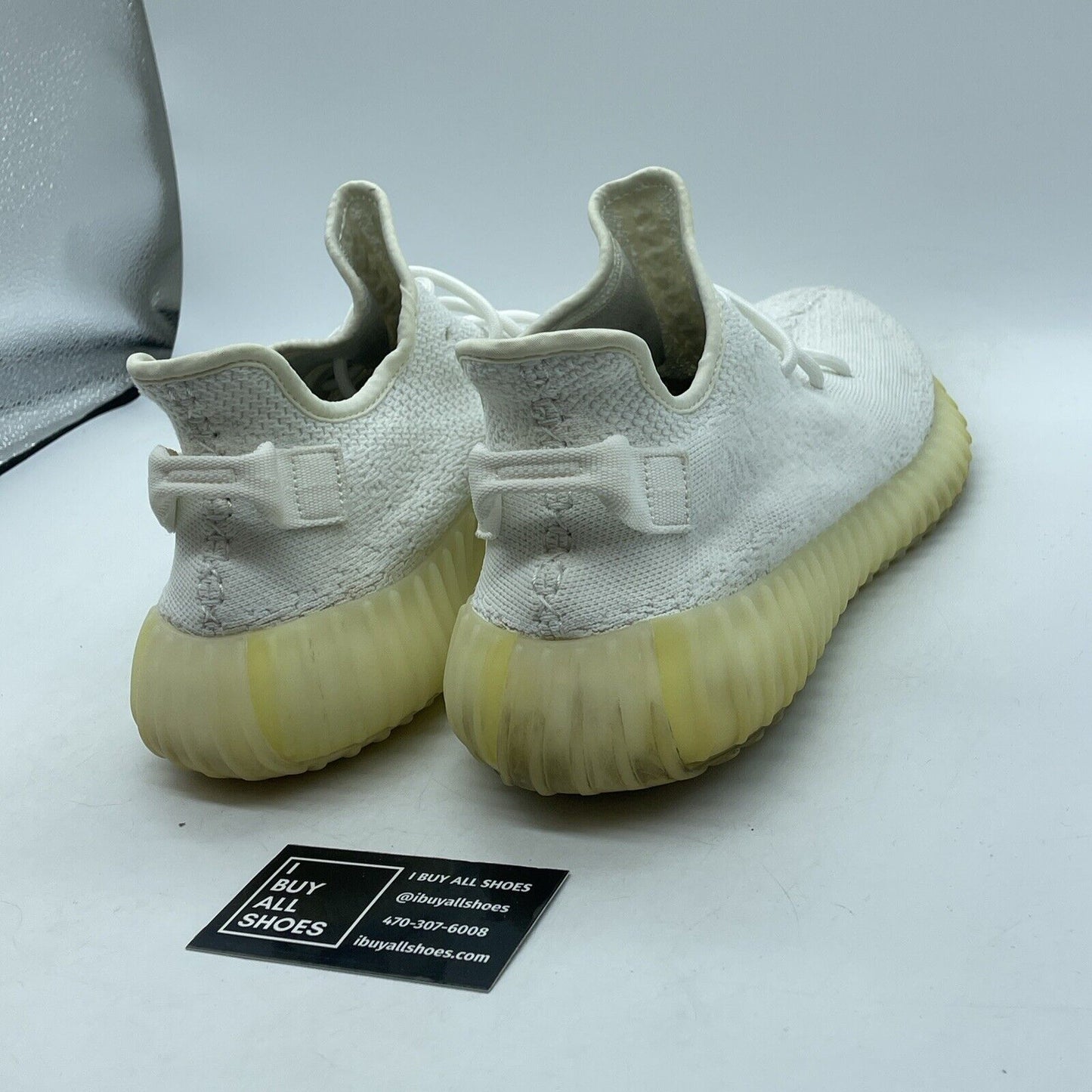 Size 12 - adidas Yeezy Boost 350 V2 Low Cream White / Triple White Suede (CP9366