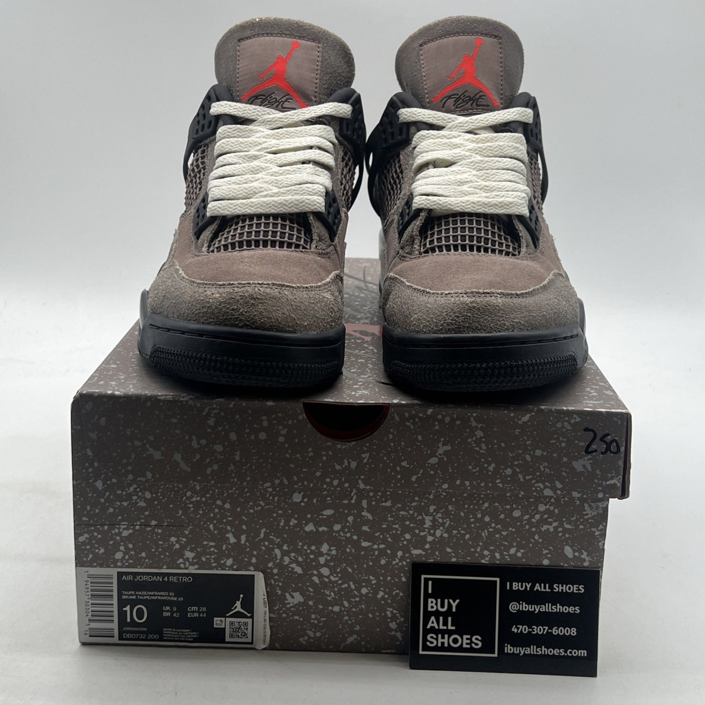 Size 10 - Air Jordan 4 Retro Mid Taupe Haze (DB0732-200)
