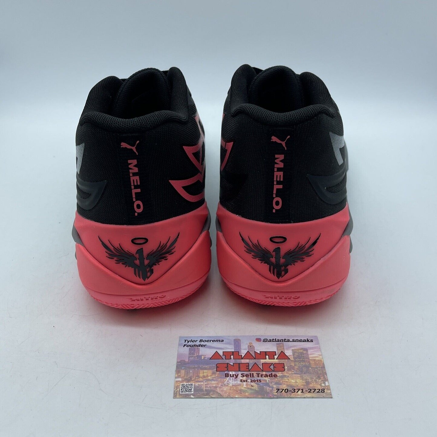 Size 13 - PUMA MB.02 Flare Pink Black Suede Leather (378287-01)