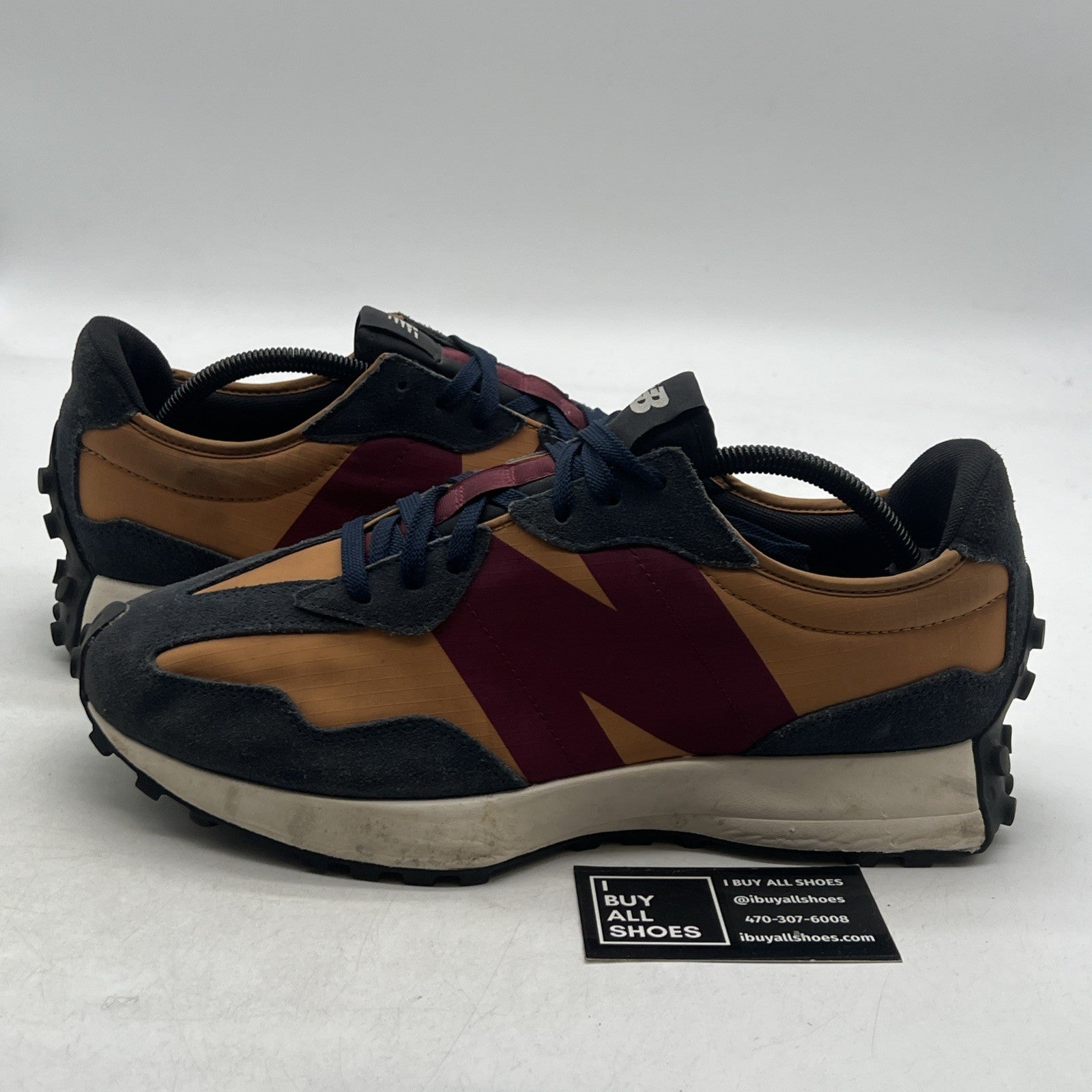 Size 11 - New Balance 327 Natural Indigo Faded Workwear (MS327TA)