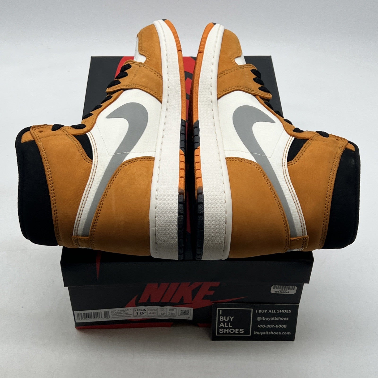 Size 10.5 - Air Jordan 1 Element GORE-TEX High Light Curry (DB2889-700)