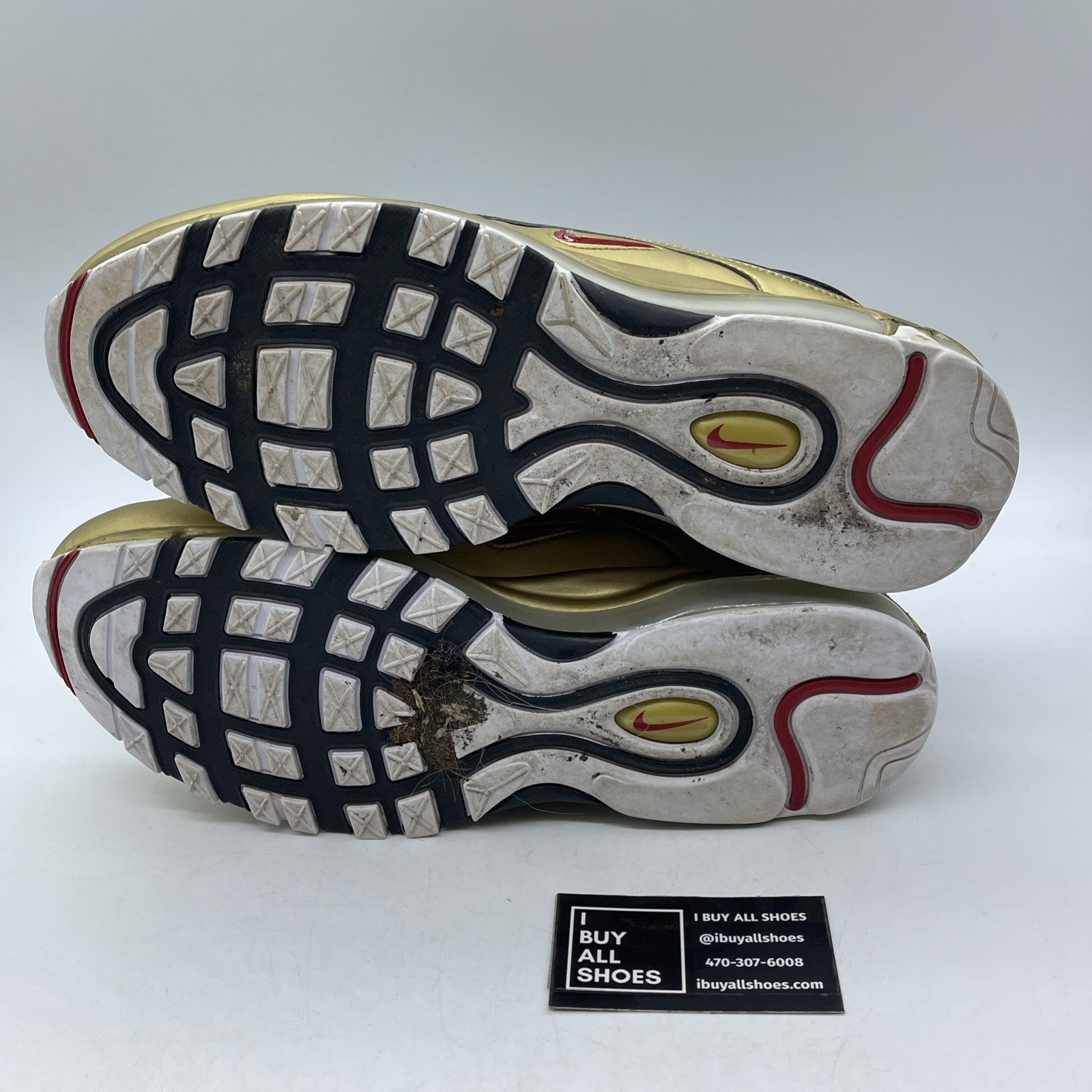 Size 13 - Nike Air Max 97 QS B-Sides Metallic Gold (AT5458-002)