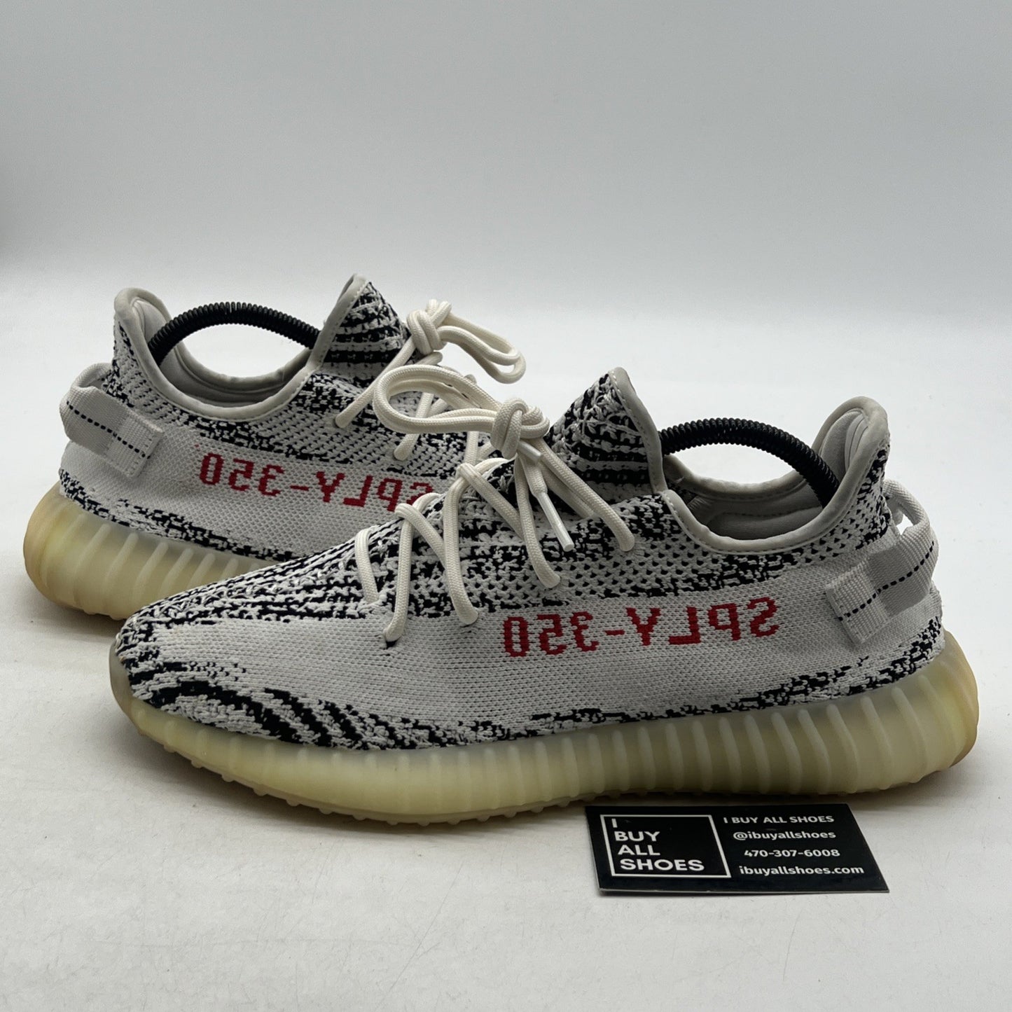 Size 9.5 - adidas Yeezy Boost 350 V2 Low Zebra (CP9654)