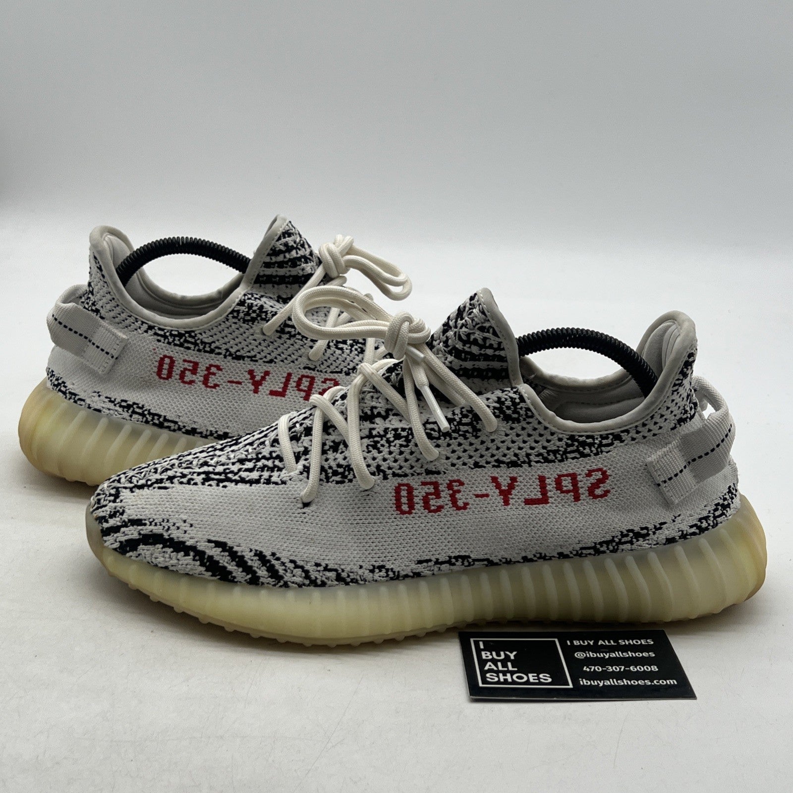 Size 9.5 - adidas Yeezy Boost 350 V2 Low Zebra (CP9654)
