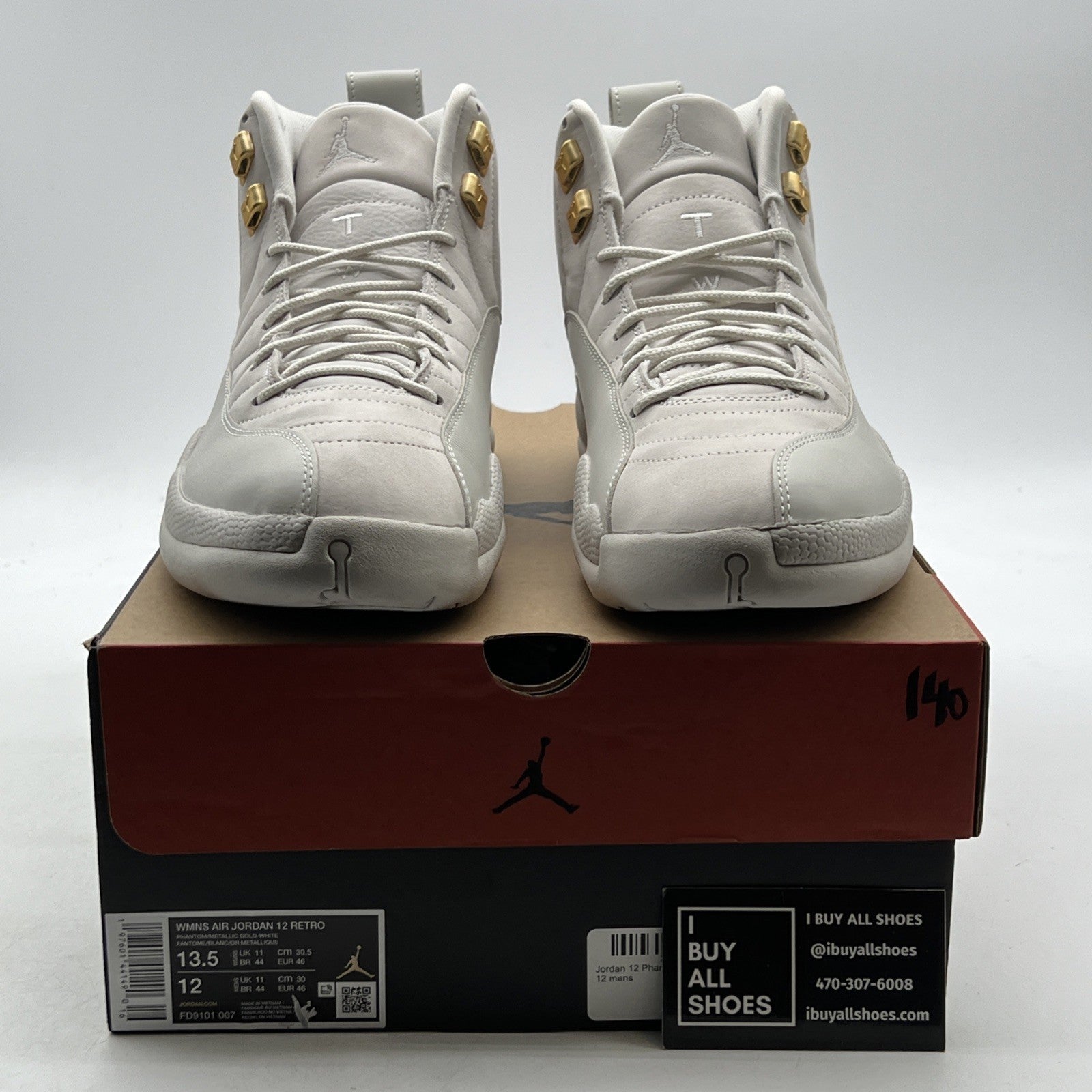 Size 13.5 - Air Jordan 12 Retro Phantom W (FD9101-007)
