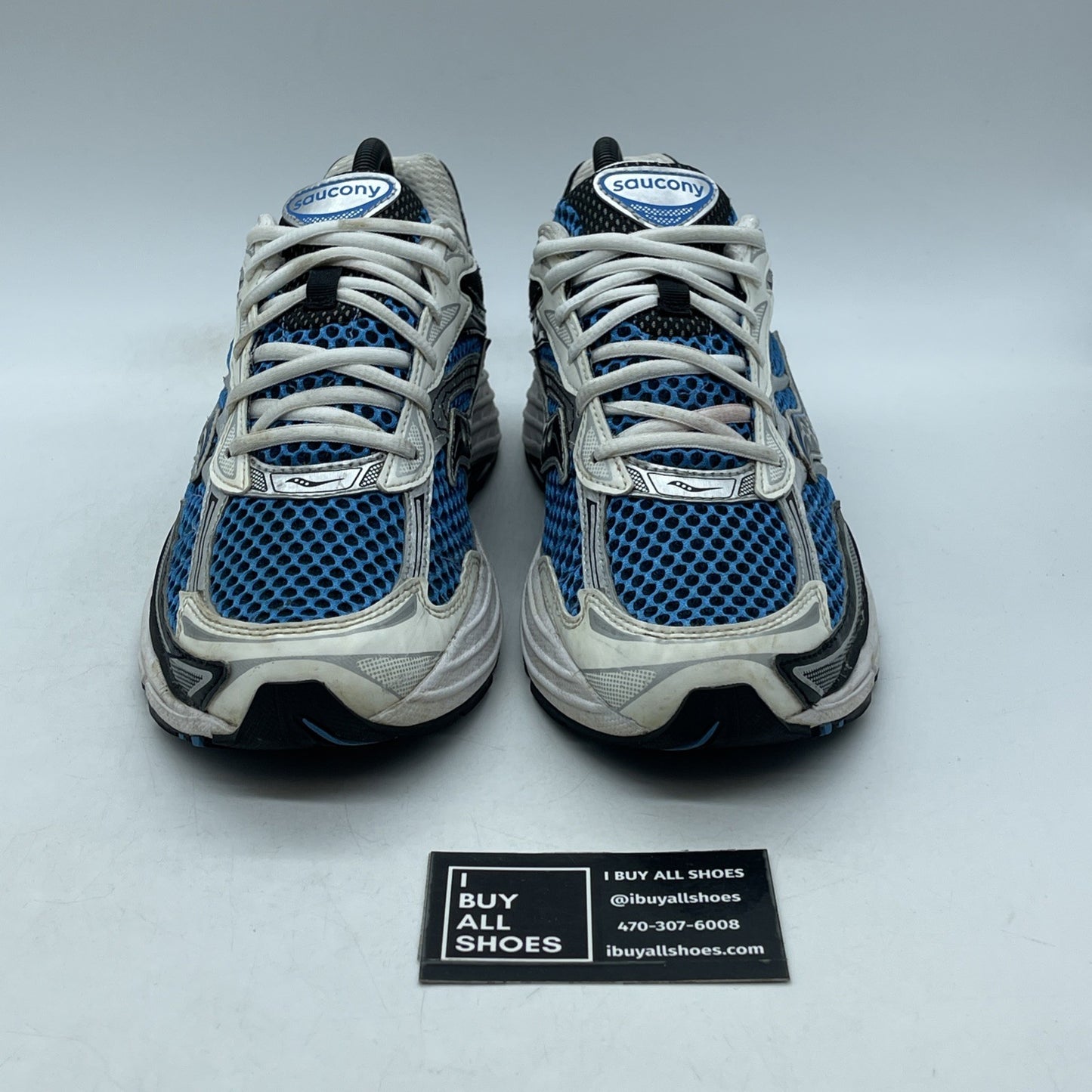 Size 10 - Saucony Progrid Omni 9 OG Royal Silver (S70739-4)