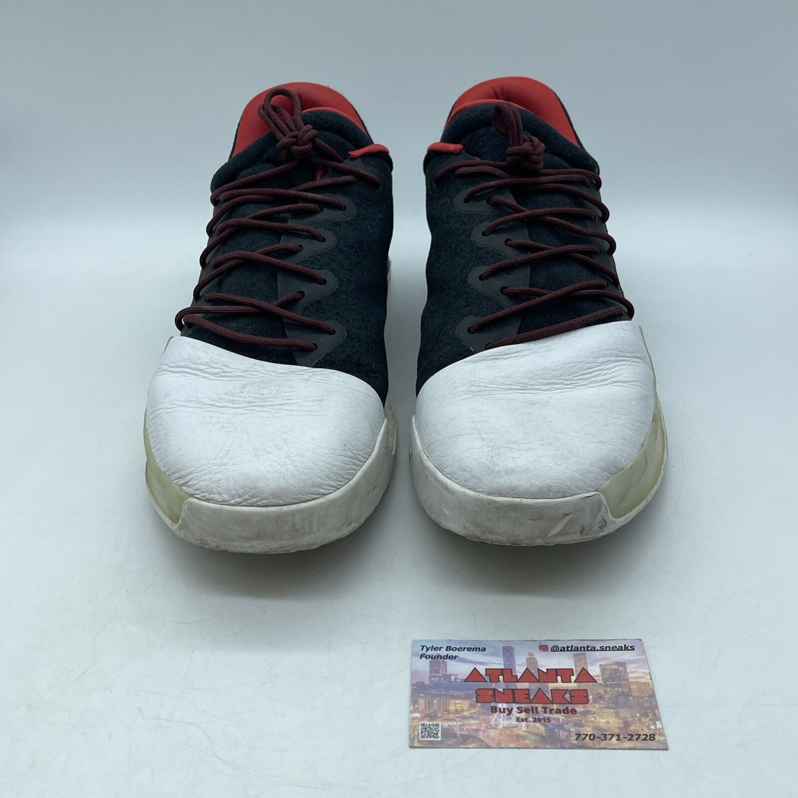 Size 12 - adidas Harden Vol. 1 Pioneer White Red Black (BW0546)