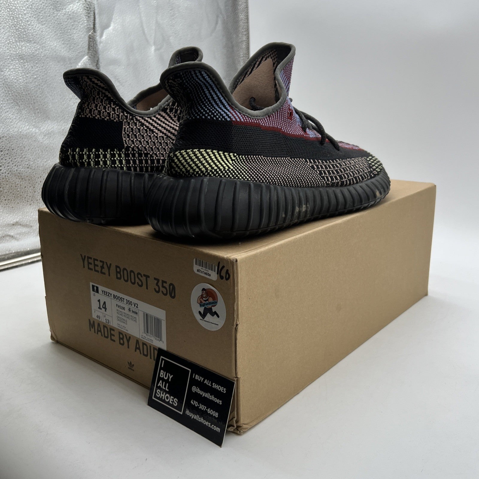 Size 14 - adidas Yeezy Boost 350 V2 Yecheil Non-Reflective (FW5190)