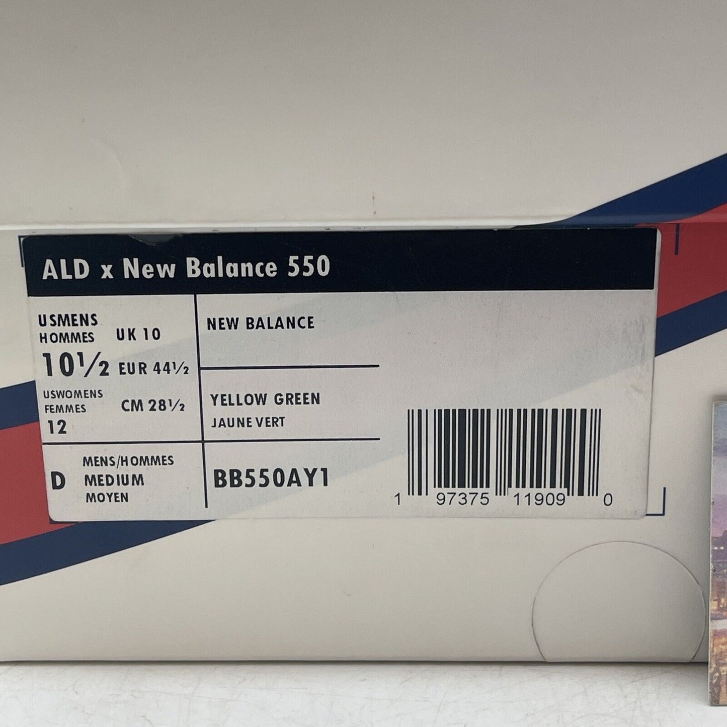 Size 10.5 - New Balance Aimé Leon Dore x 550 Masaryk Classic Pine (BB550AY1)