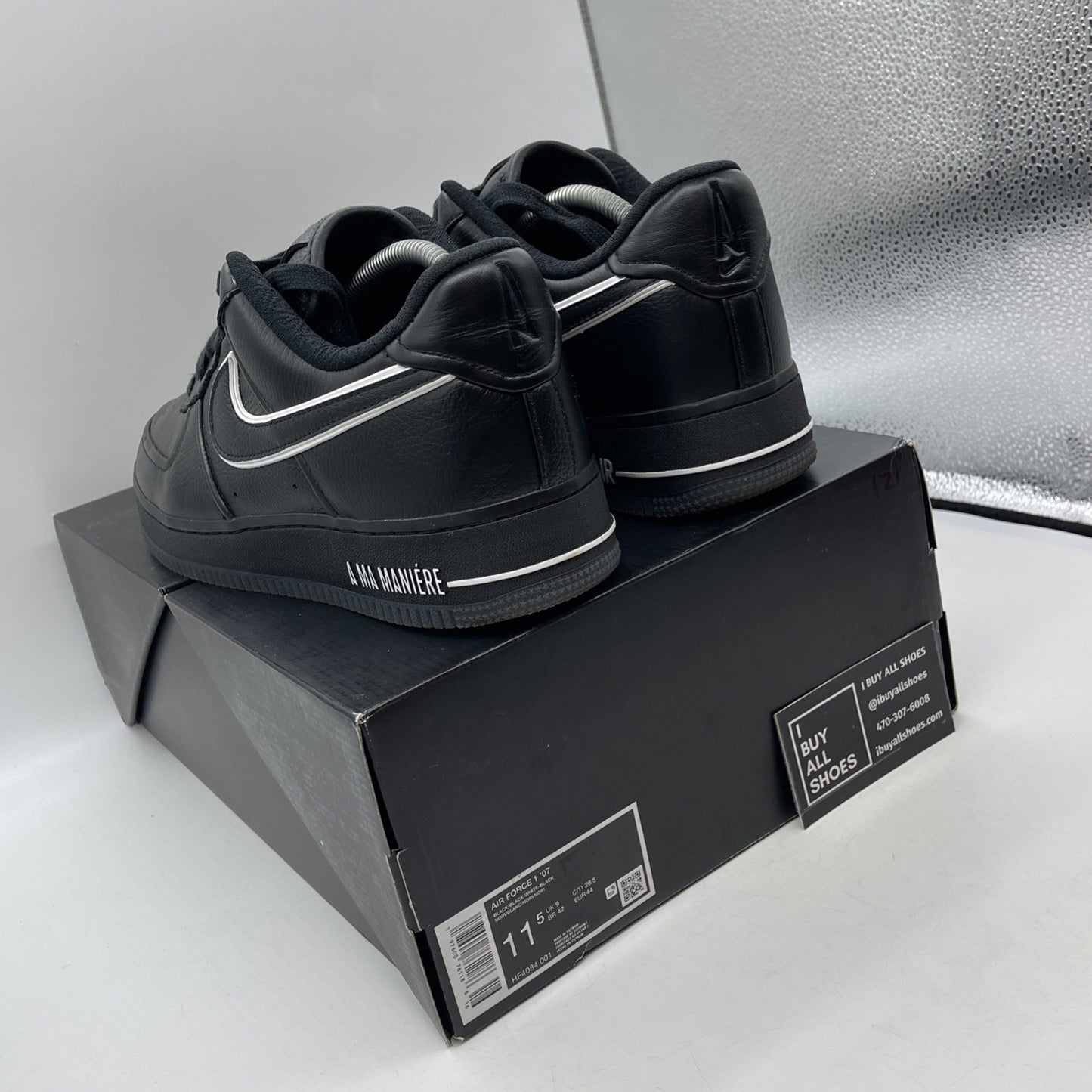 Size 11.5W - Nike A Ma Maniére x Air Force 1 Low Hand Wash Cold (HF4084-001)