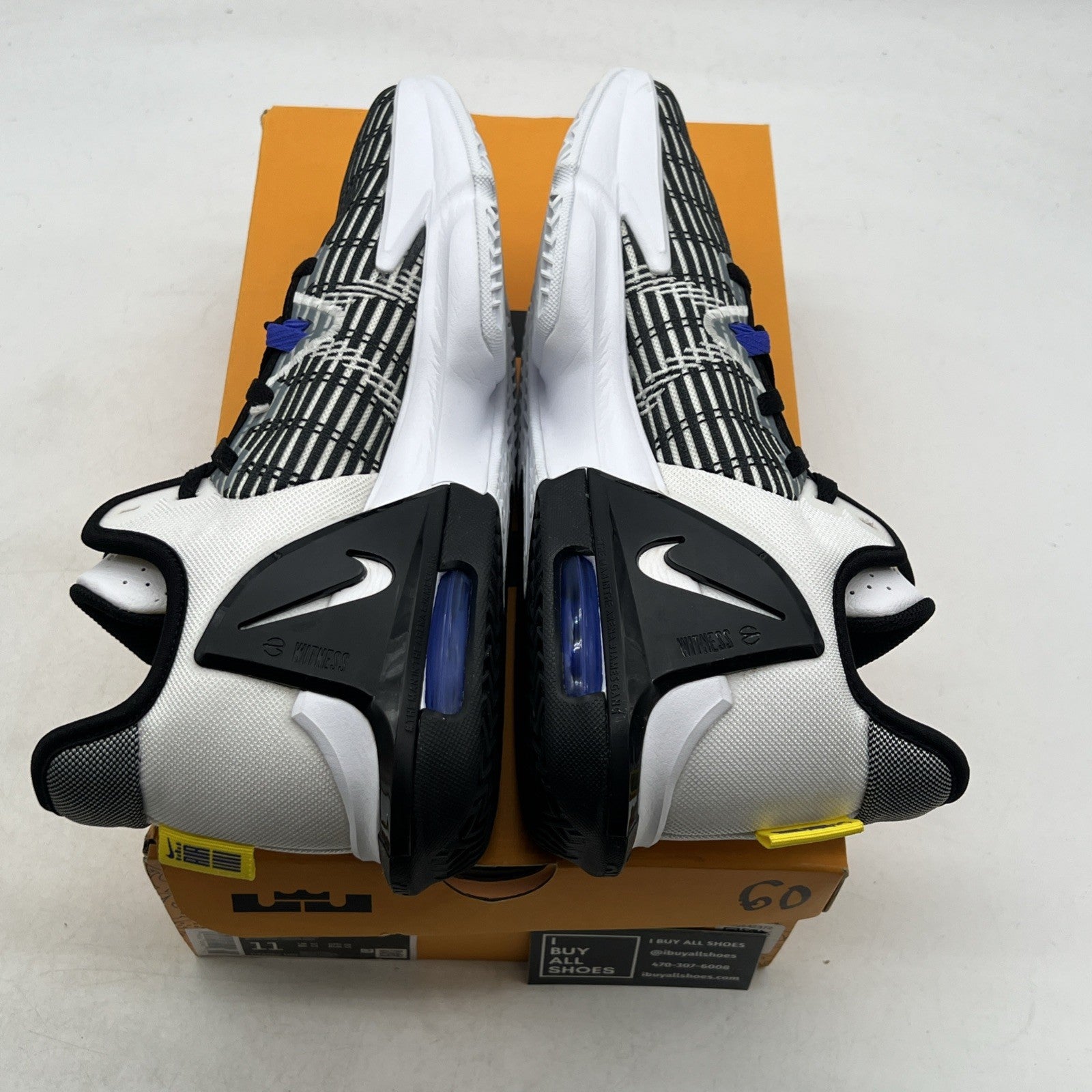 Size 11 - Nike LeBron Witness 6 White Persian Violet (CZ4052-100)