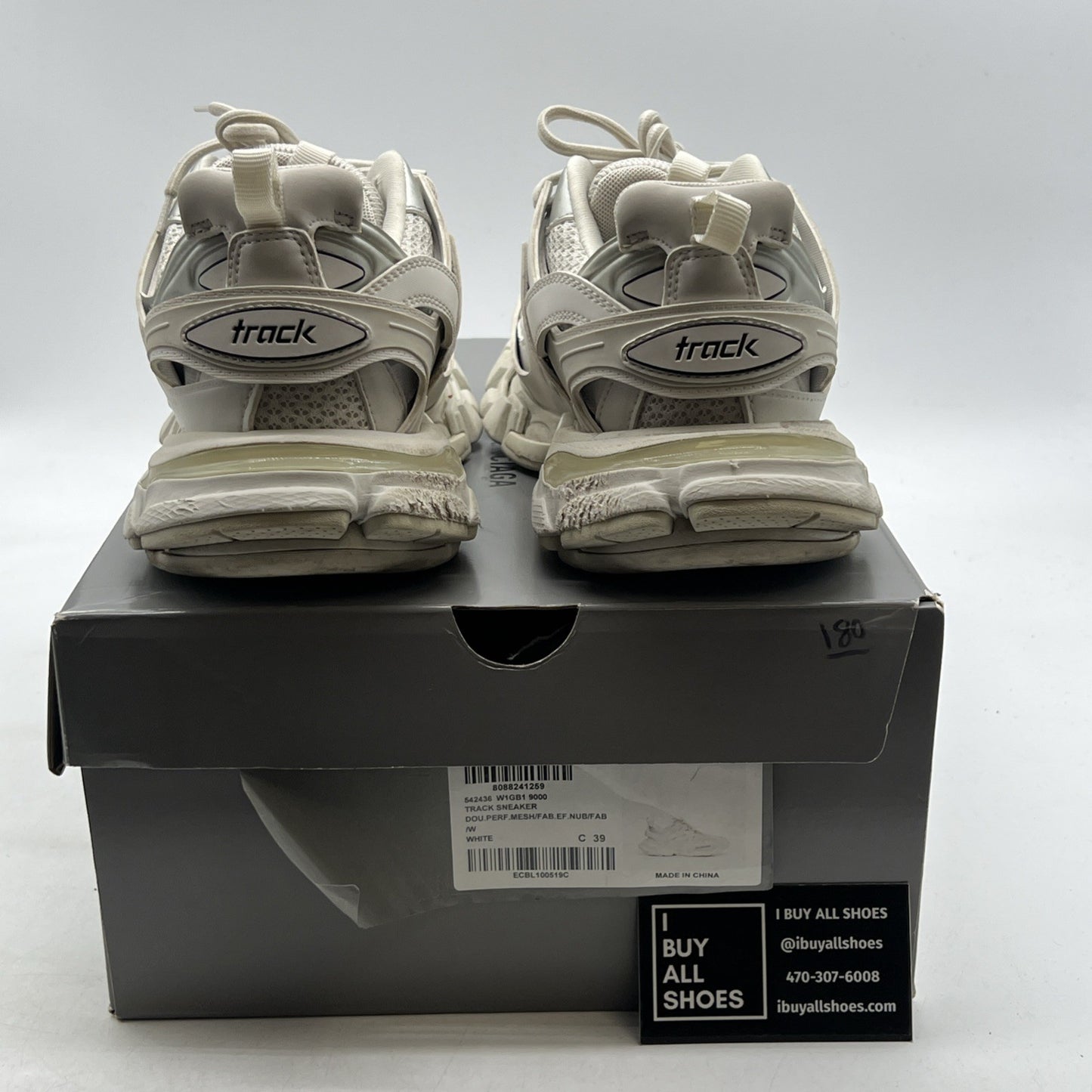 Size 9 - Balenciaga Track White