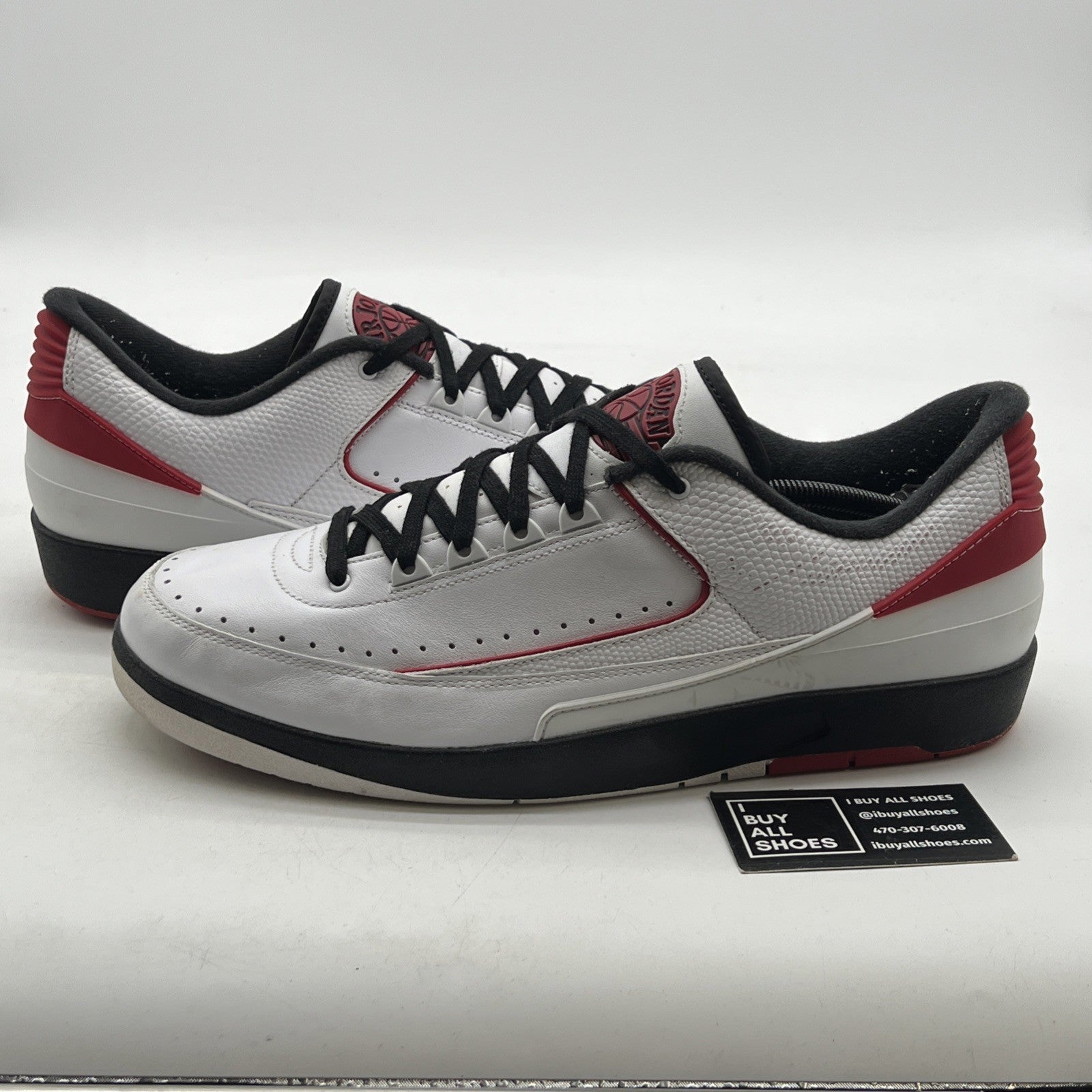 Size 14 - Air Jordan 2 Retro 2016 Low Chicago (832819-101)