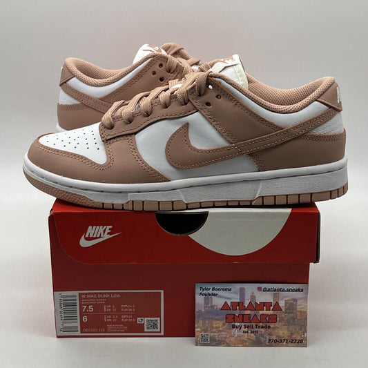 Size 7.5 - Nike Dunk Low Rose Whisper W Leather (Dd1503-118)