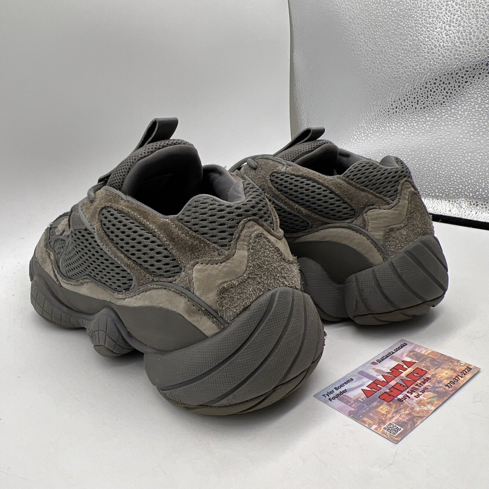 Size 12 - adidas Yeezy 500 Granite 2022 Suede (GW6373)