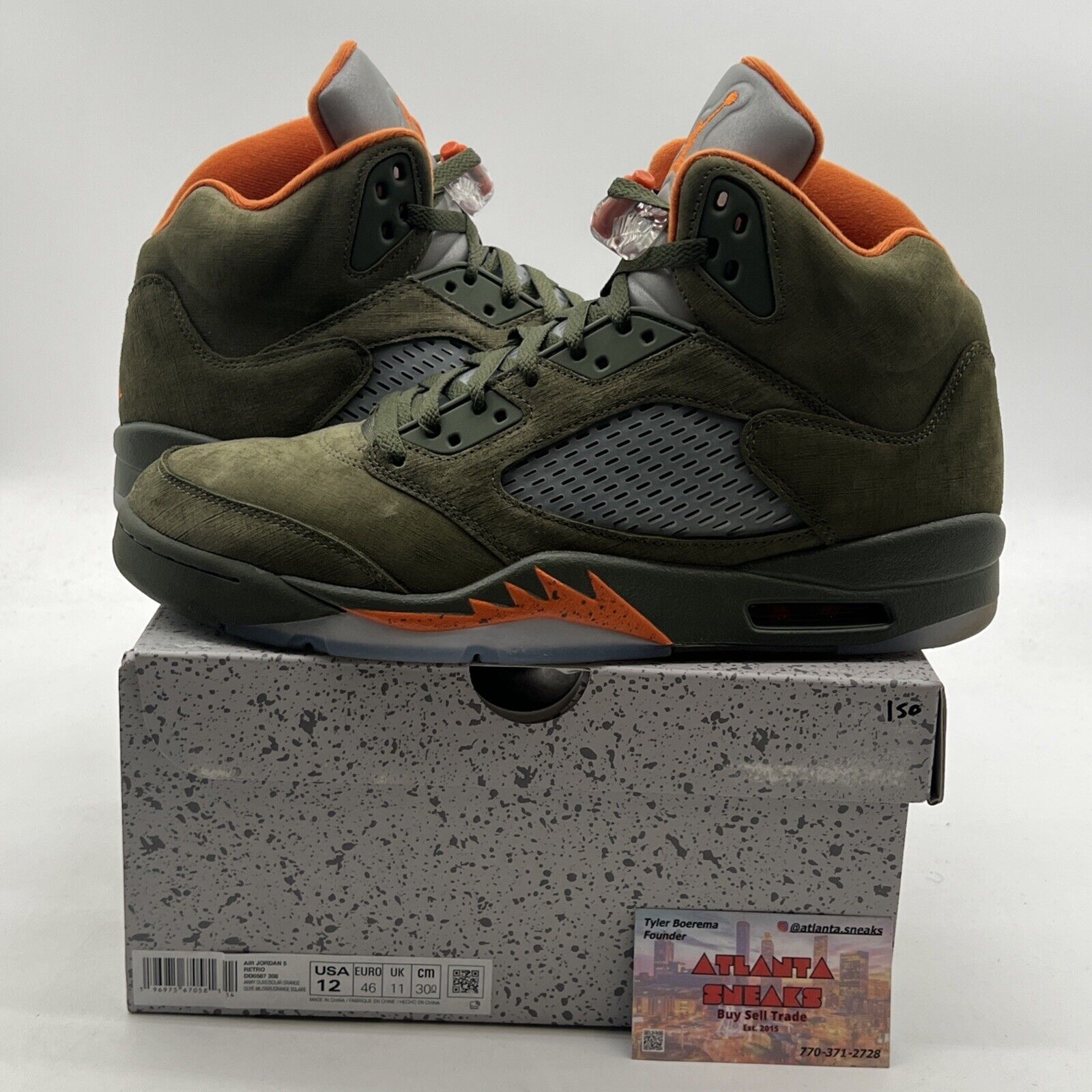 Size 12 - Air Jordan 5 Retro 2024 Olive (DD0587-308)