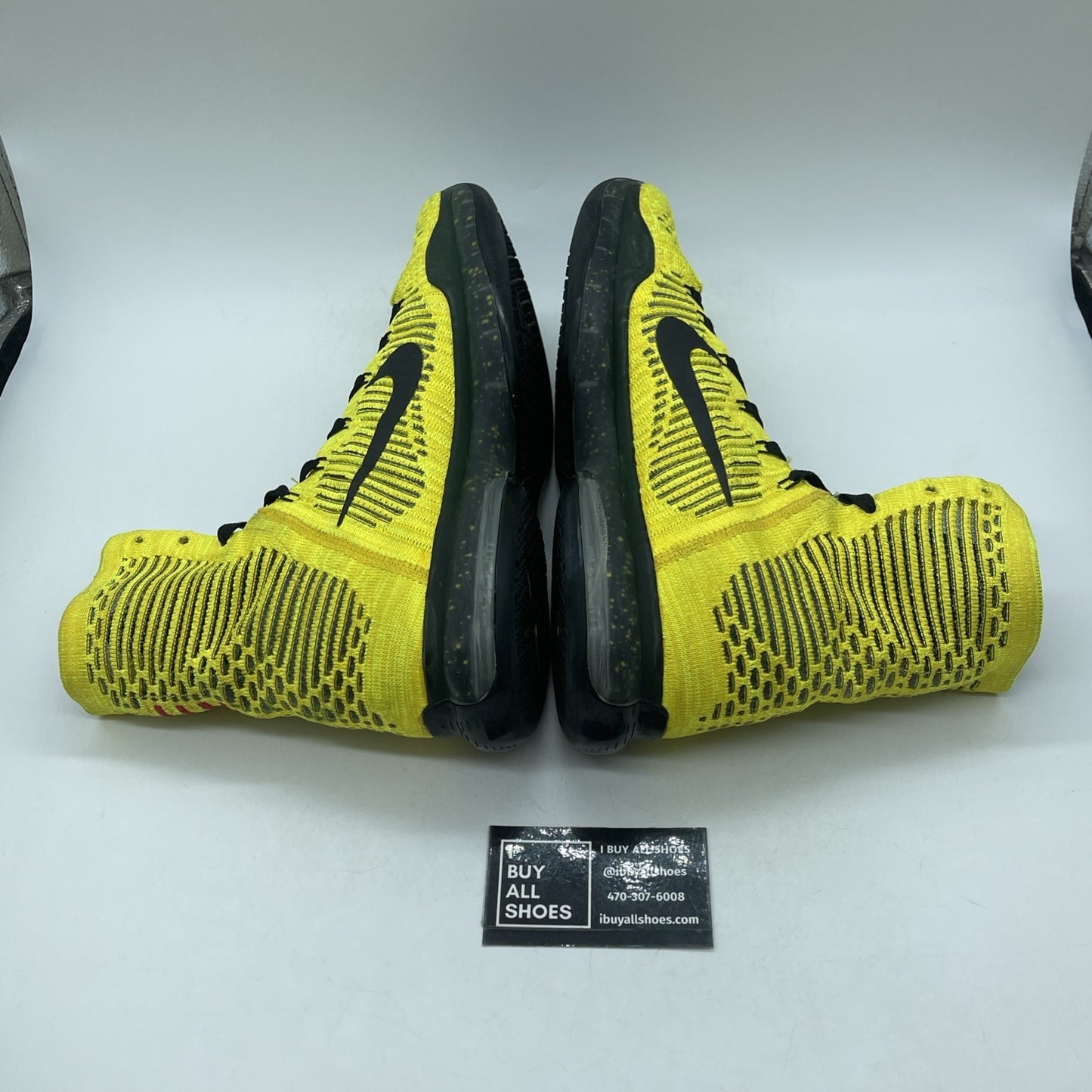 Size 11.5 - Nike Kobe X Elite Coda Tour Yellow Black Opening Night (802752-707)
