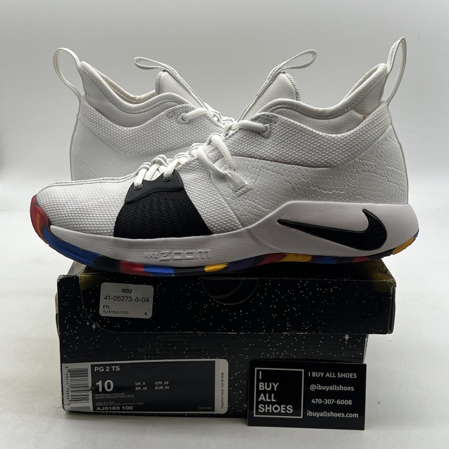 Size 10 - Nike PG 2 NCAA Tournament (AJ5163-100)