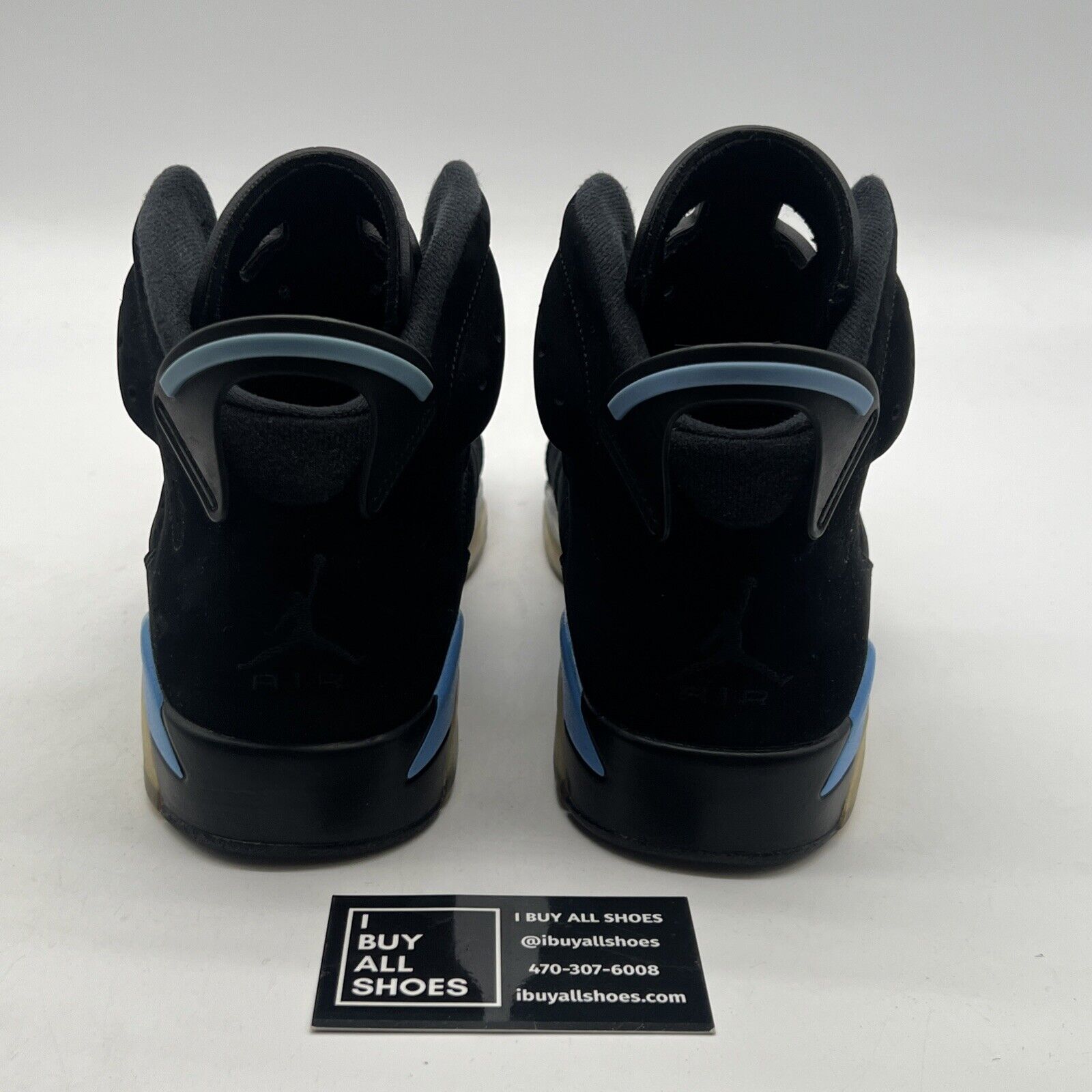 Size 10 - Air Jordan 6 Retro UNC (384664-006)