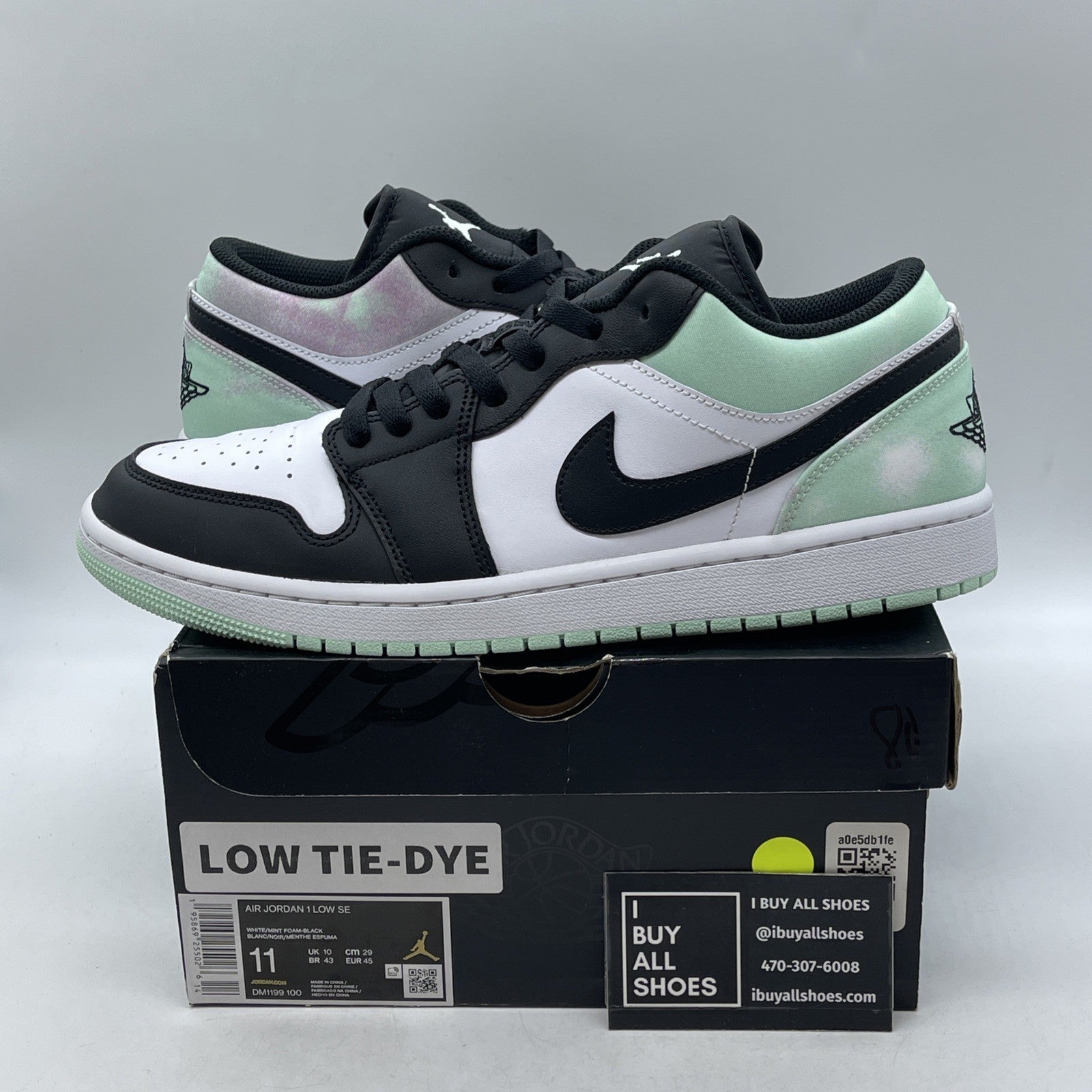 Size 11 - Air Jordan 1 SE Low Tie Die (DM1199-100)