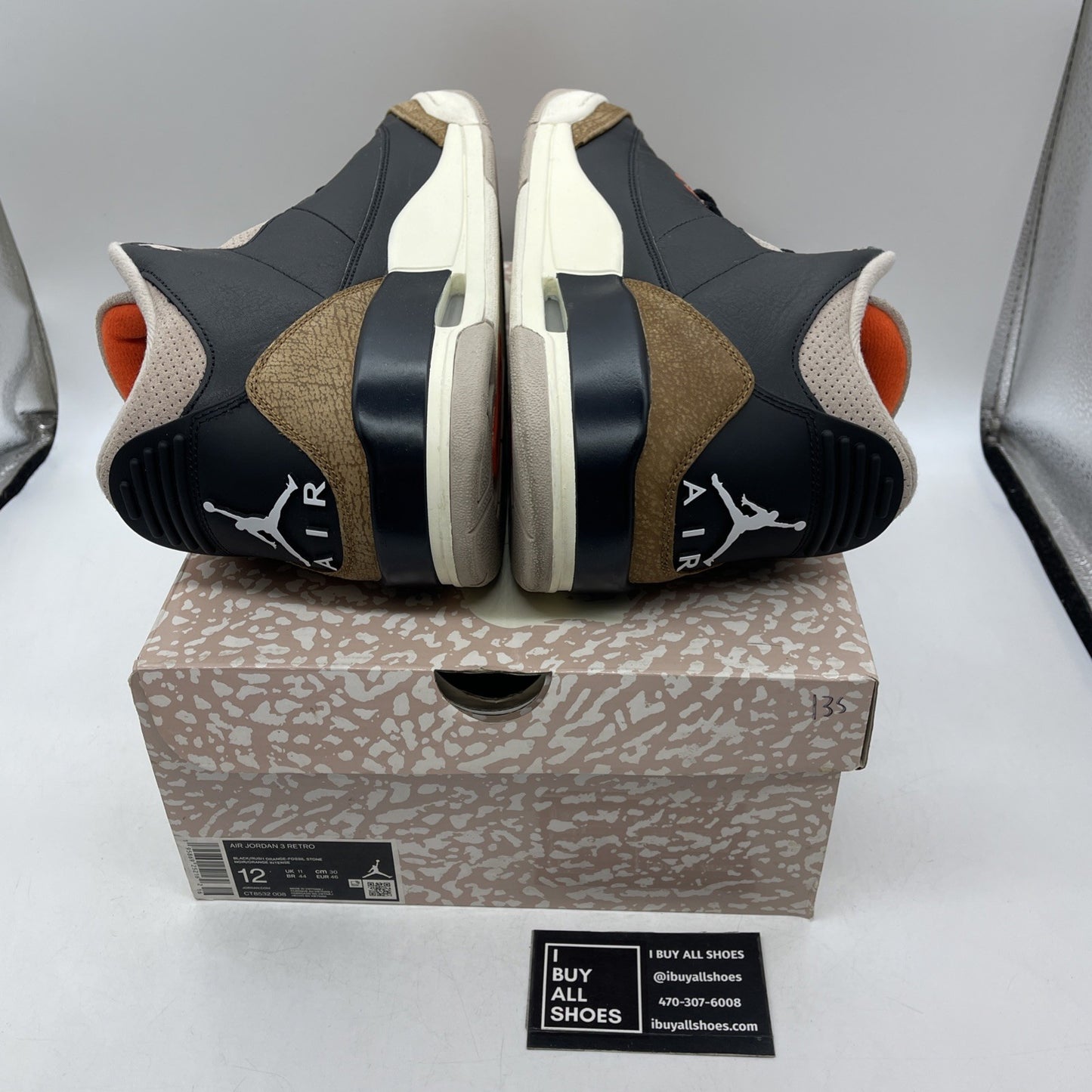 Size 12 - Air Jordan 3 Retro Mid Desert Elephant (CT8532-008)