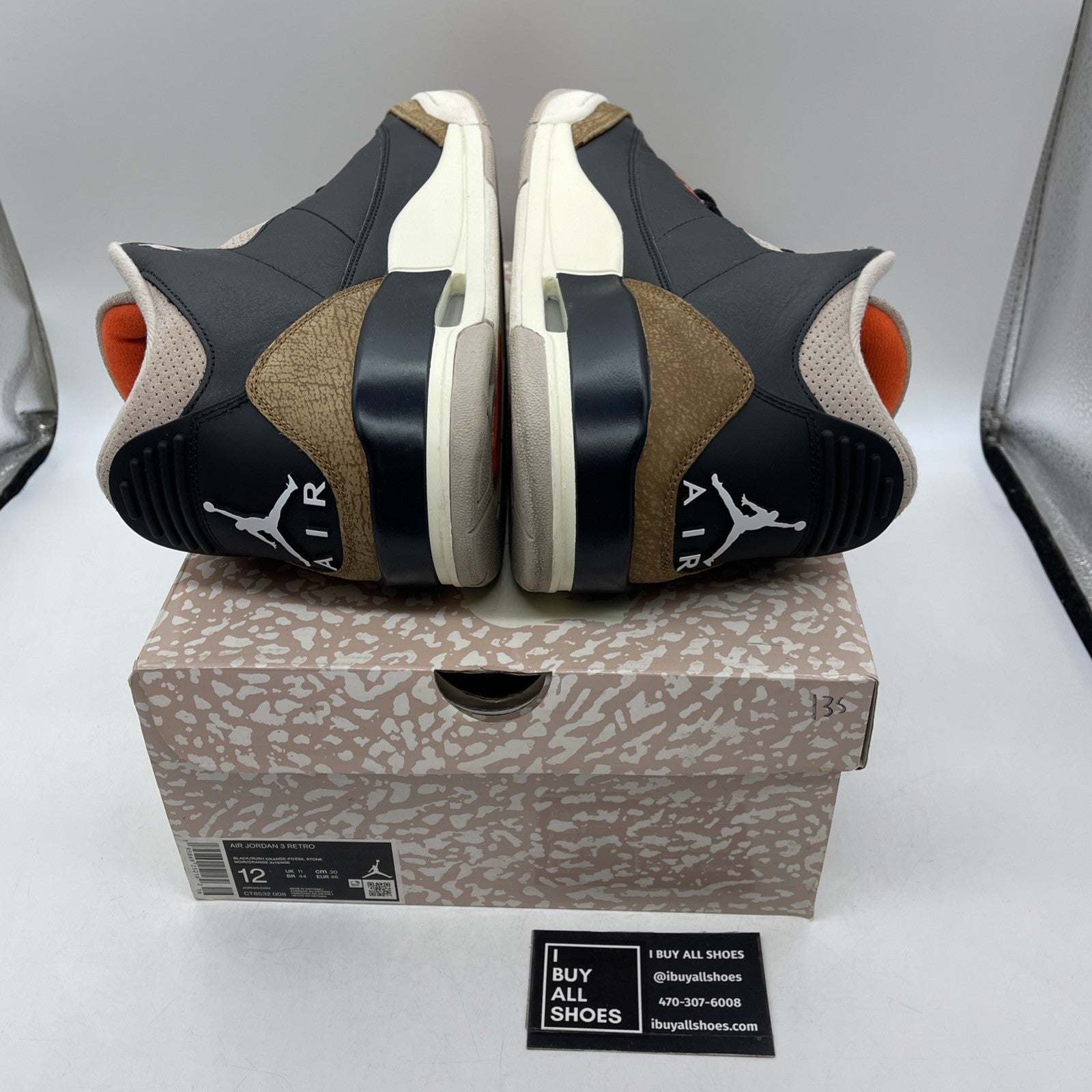 Size 12 - Air Jordan 3 Retro Mid Desert Elephant (CT8532-008)